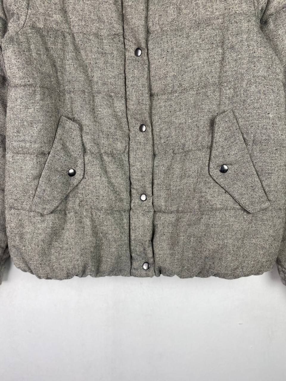 Japanese Brand back number japanese brands wool puffer jacket nice design Size US M / EU 48-50 / 2 - 3 Thumbnail