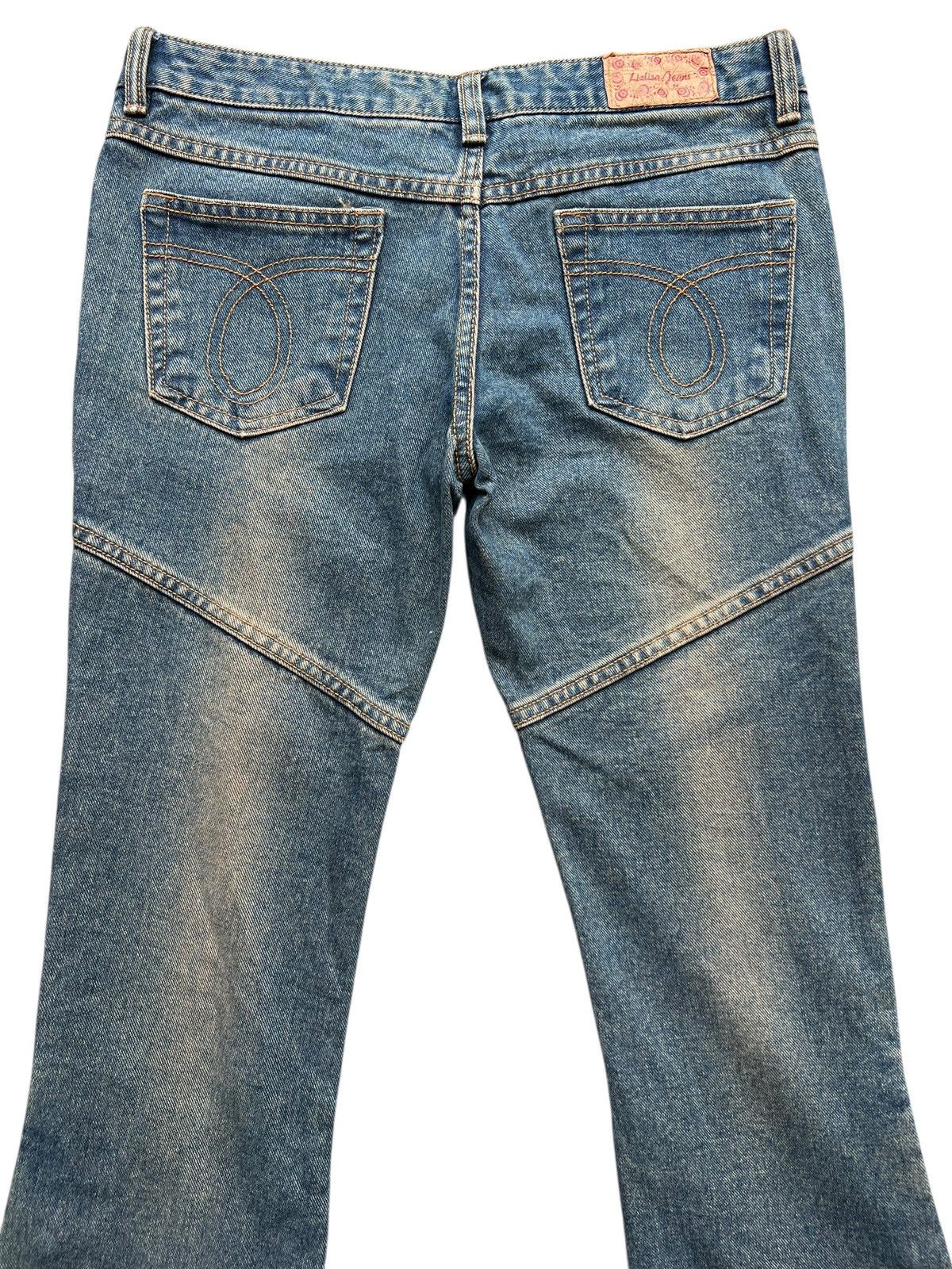 If Six Was Nine Low Rise Bootcut Flare Denim Pants 30x33 Size 30" / US 8 / IT 44 - 5 Thumbnail