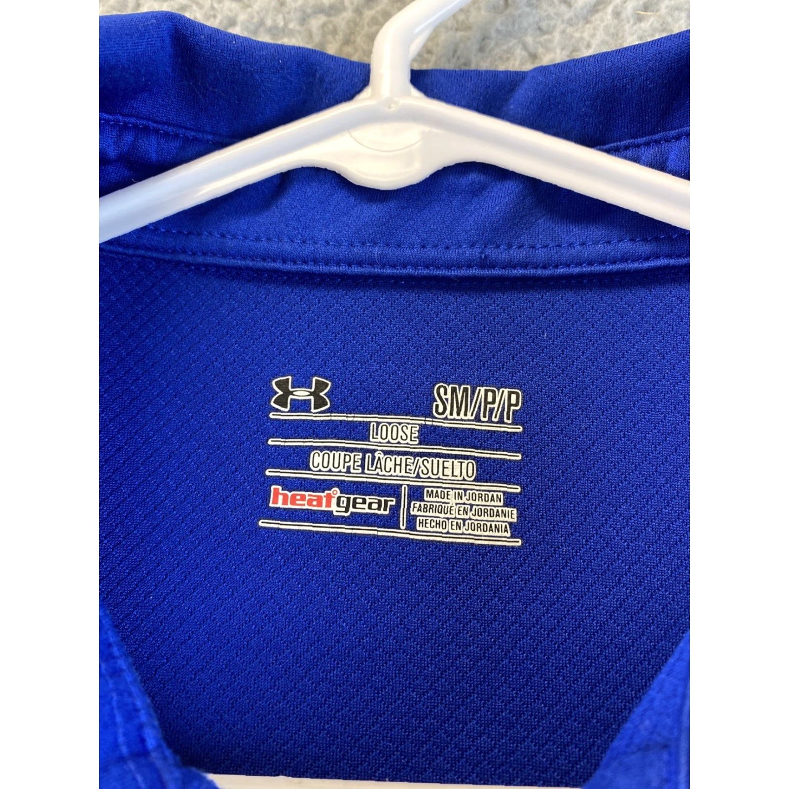 Under Armour Under Armour Polo Shirt Men S HeatGear Moisture Wicking Short Sleeve Solid Blue 72-42 Golf Performance Regular Size US S / EU 44-46 / 1 - 4 Thumbnail