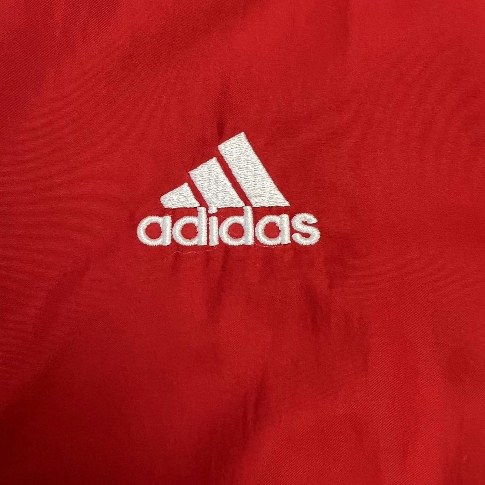 Adidas × Vintage Adidas Jacket Large Stripe Spell Out Zip Windbreaker Bomber Size US L / EU 52-54 / 3 - 2 Thumbnail