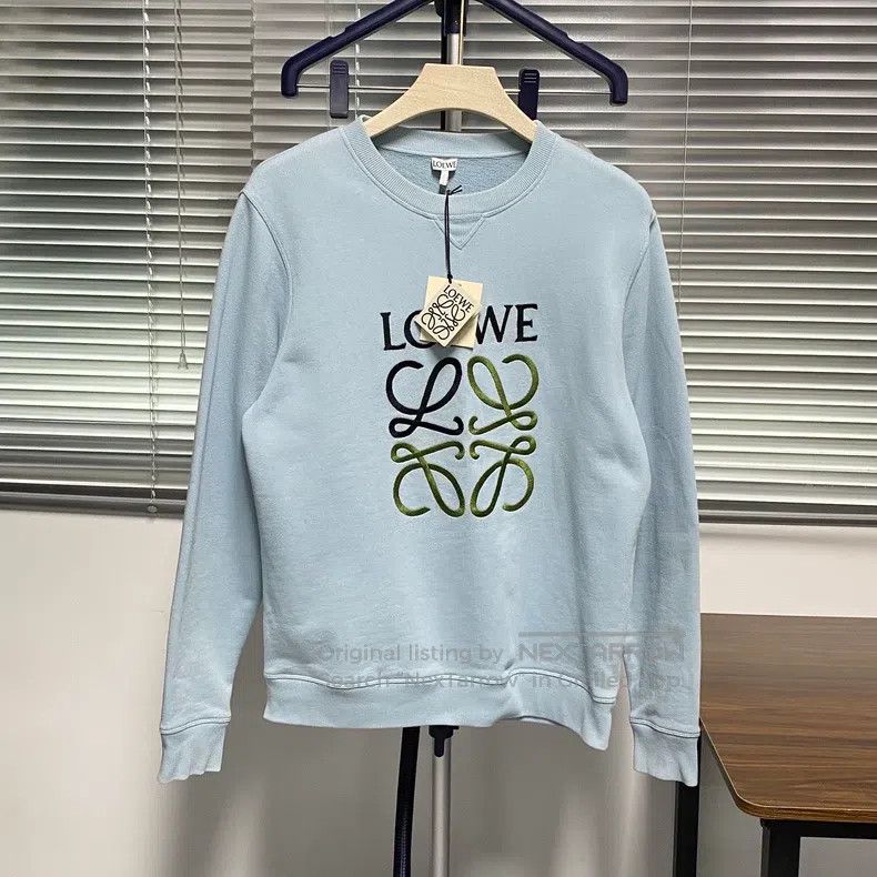 Loewe Loewe Sweatshirt with classic embroidered logo Anagram Size M / US 6-8 / IT 42-44 - 1 Thumbnail