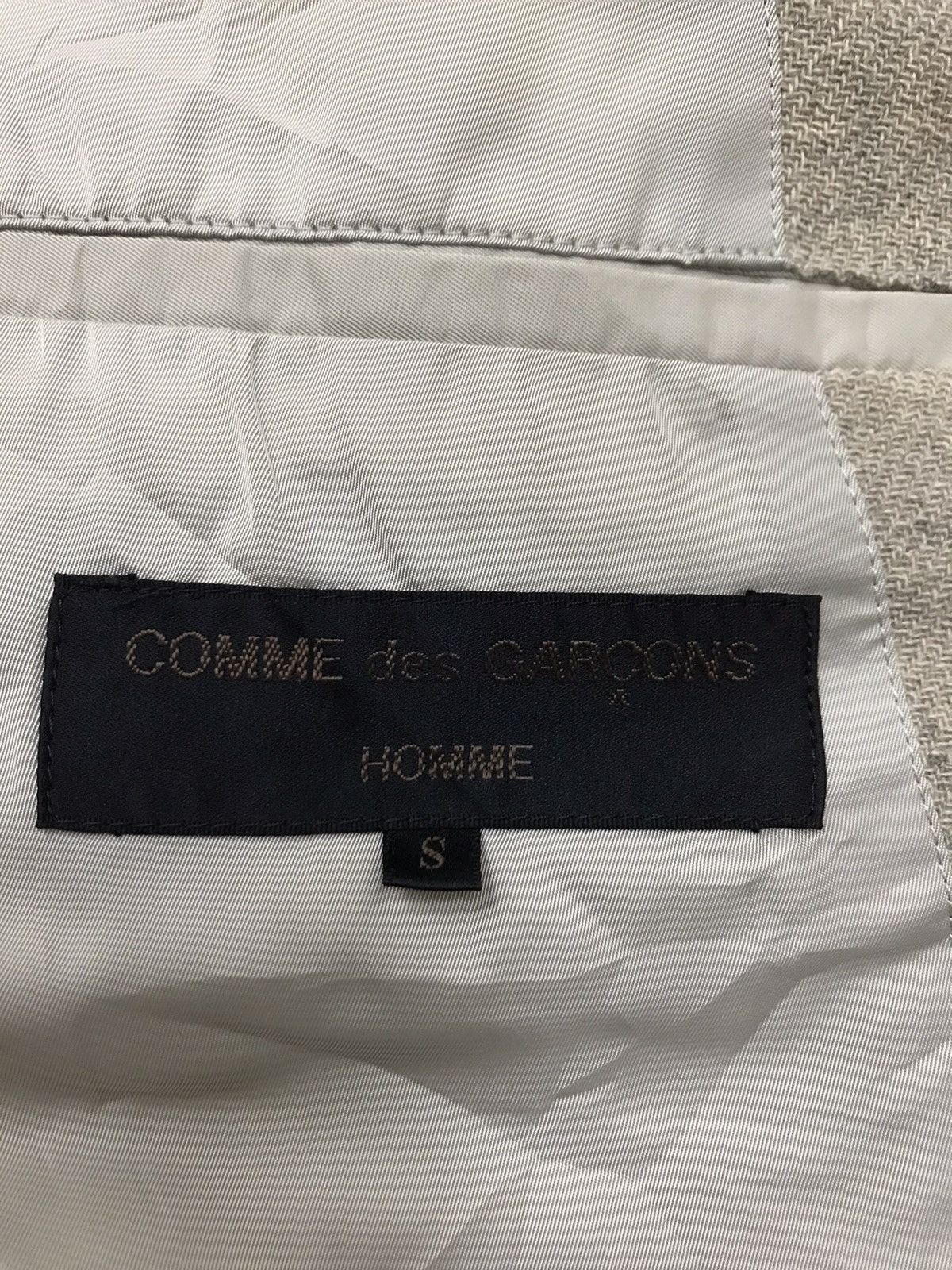 Comme des Garcons Homme Plus AD1993 Comme Des Garcons Homme Plus Wool Blazer Size 42S - 13 Thumbnail