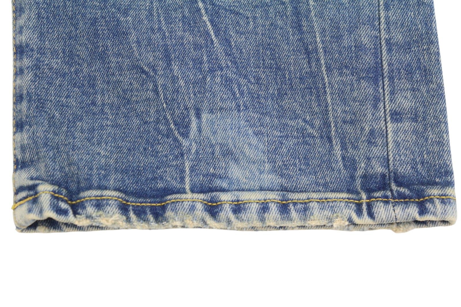 R13 BOY STRAIGHT 31 Kelly Stretch Blue PS25 Jeans 87184 Size 31" - 12 Thumbnail