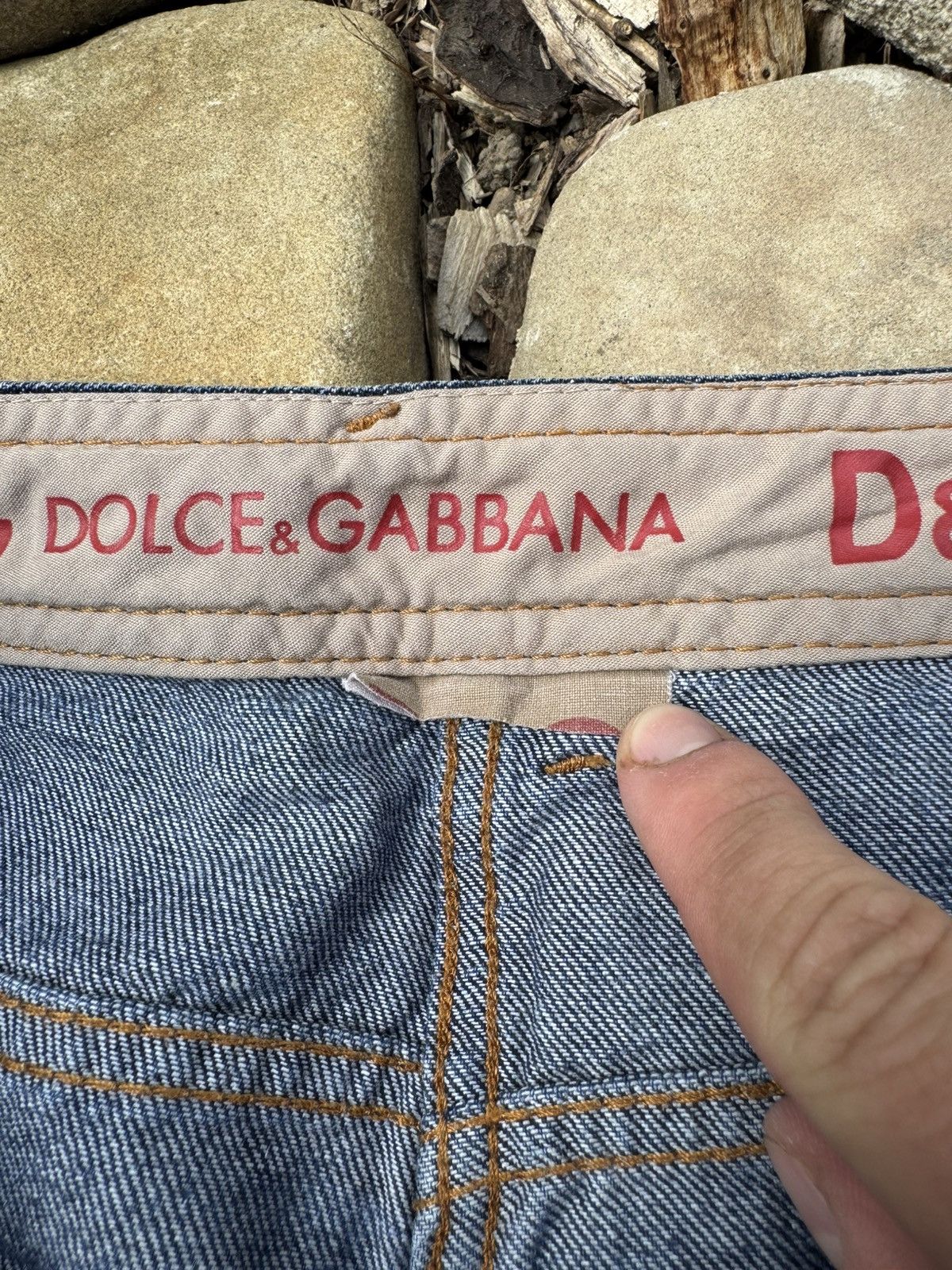 Dolce & Gabbana Vintage Dolce Gabbana Distressed Y2k Pants Size 31" - 12 Thumbnail