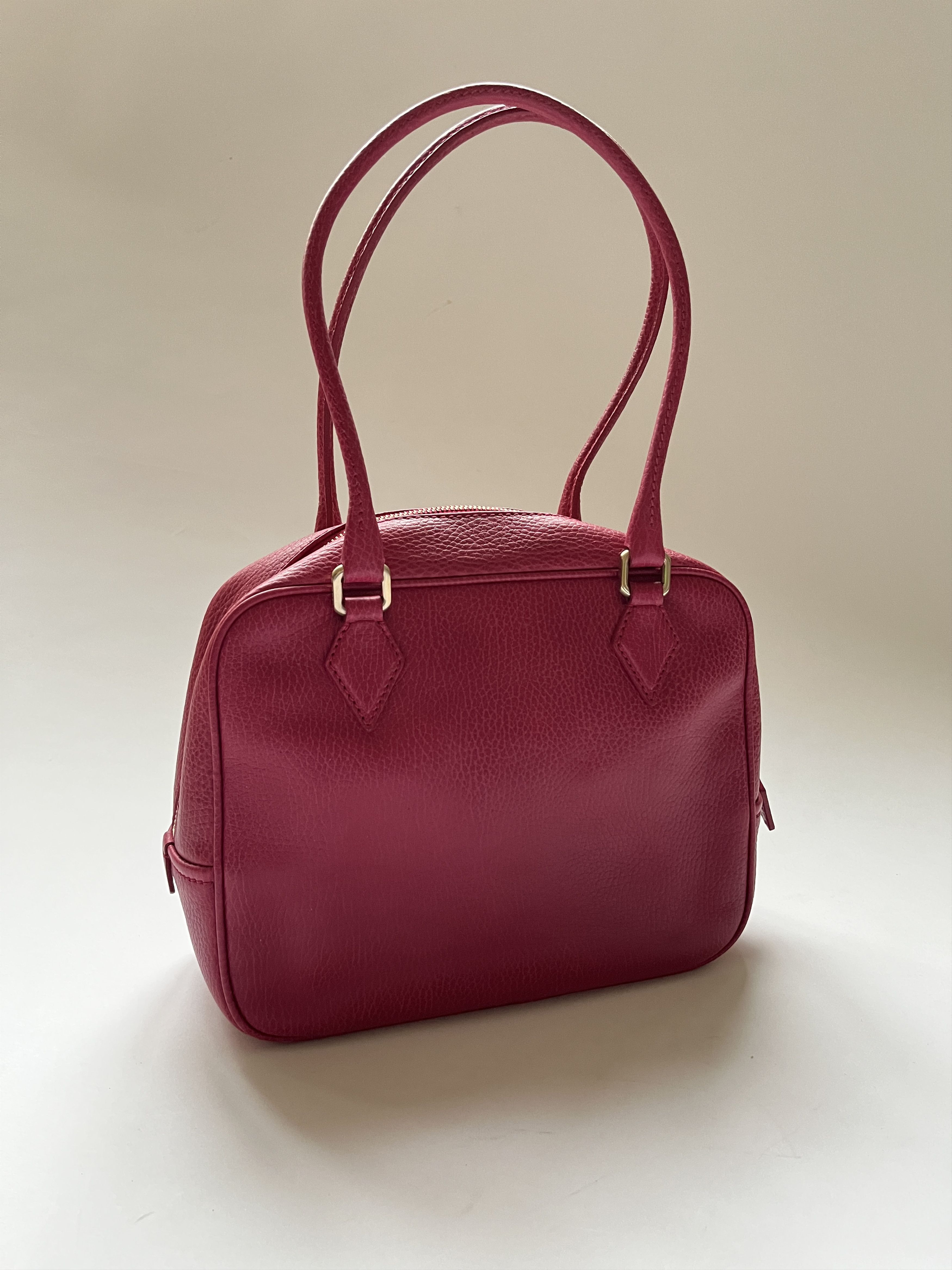 Jil Sander ⚡️QUICK SALE⚡️Jil Sander Dark Pink Leather Shoulder Bag Size ONE SIZE - 2 Thumbnail