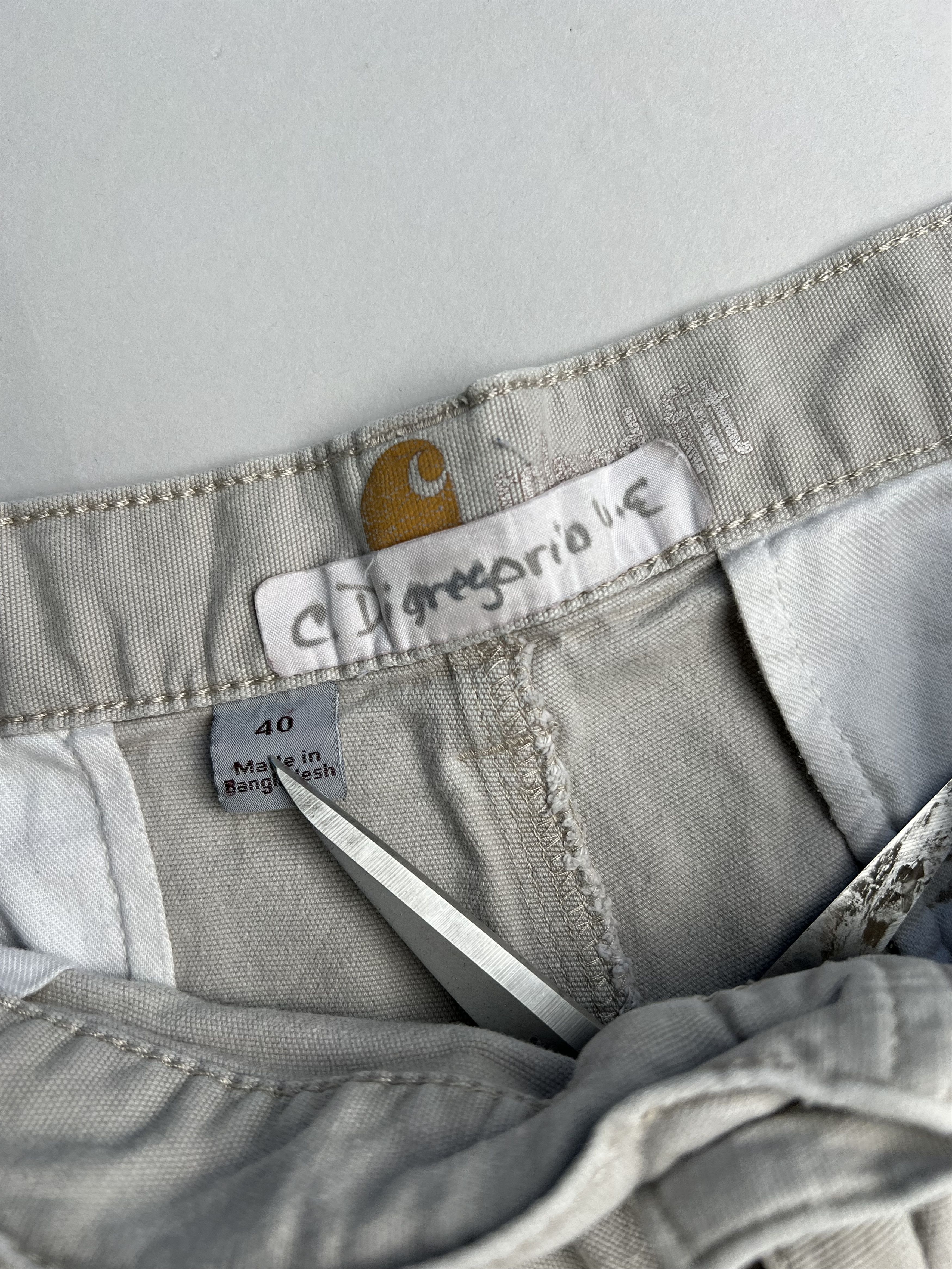Carhartt Carhartt Work Shorts Gray W40 Size US 40 / EU 56 - 2 Thumbnail