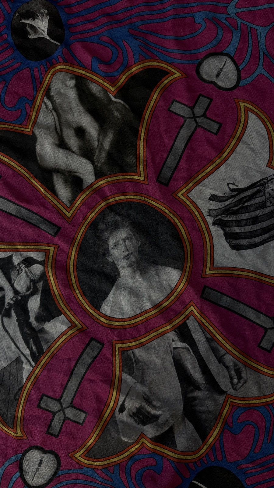 Chrome Hearts CHROME HEARTS Mapplethorpe Print Scarf Size ONE SIZE - 3 Thumbnail