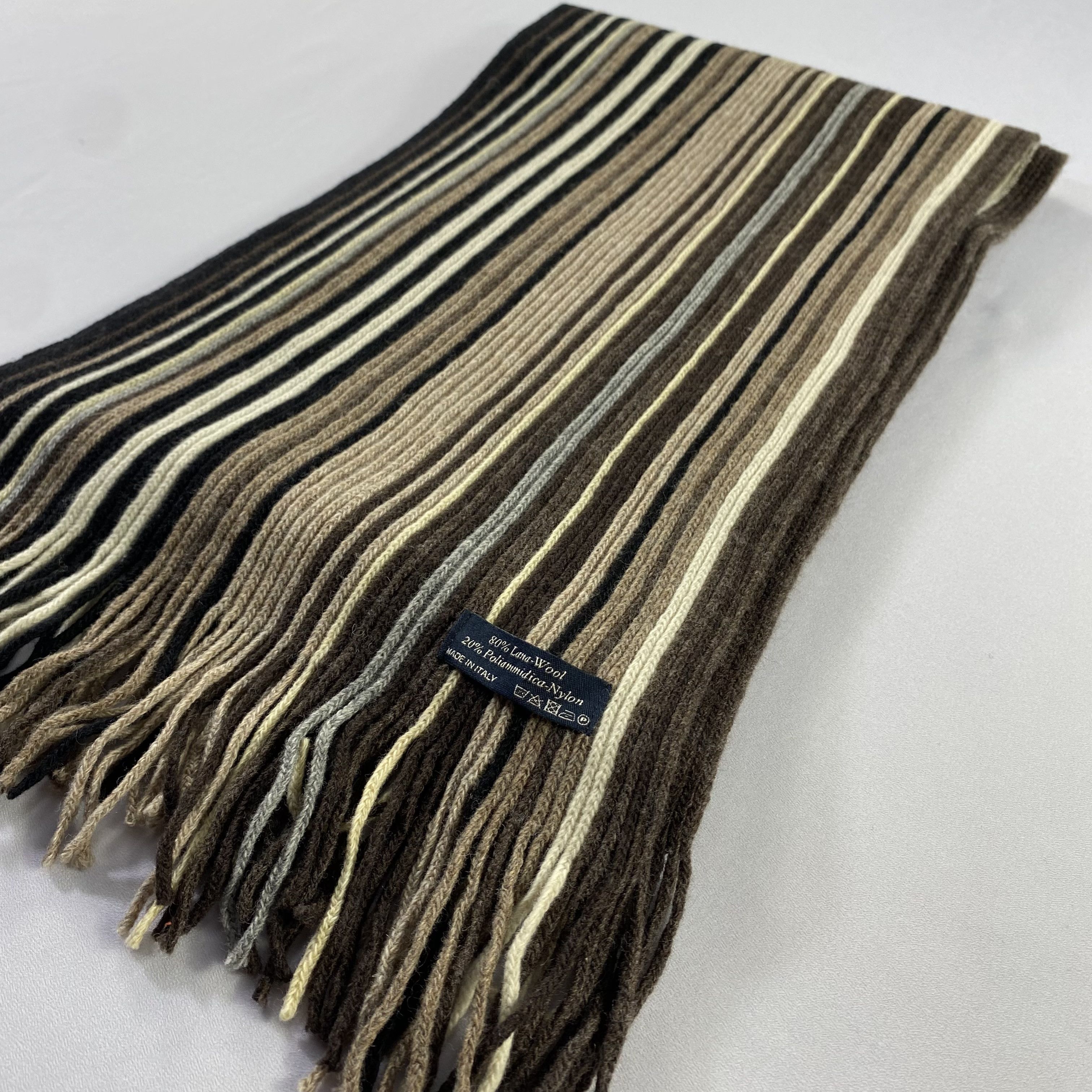 Japanese Brand × Takeo Kikuchi Takeo Kikuchi Scarf Neck Wrap Wool Muffler Size ONE SIZE - 3 Thumbnail