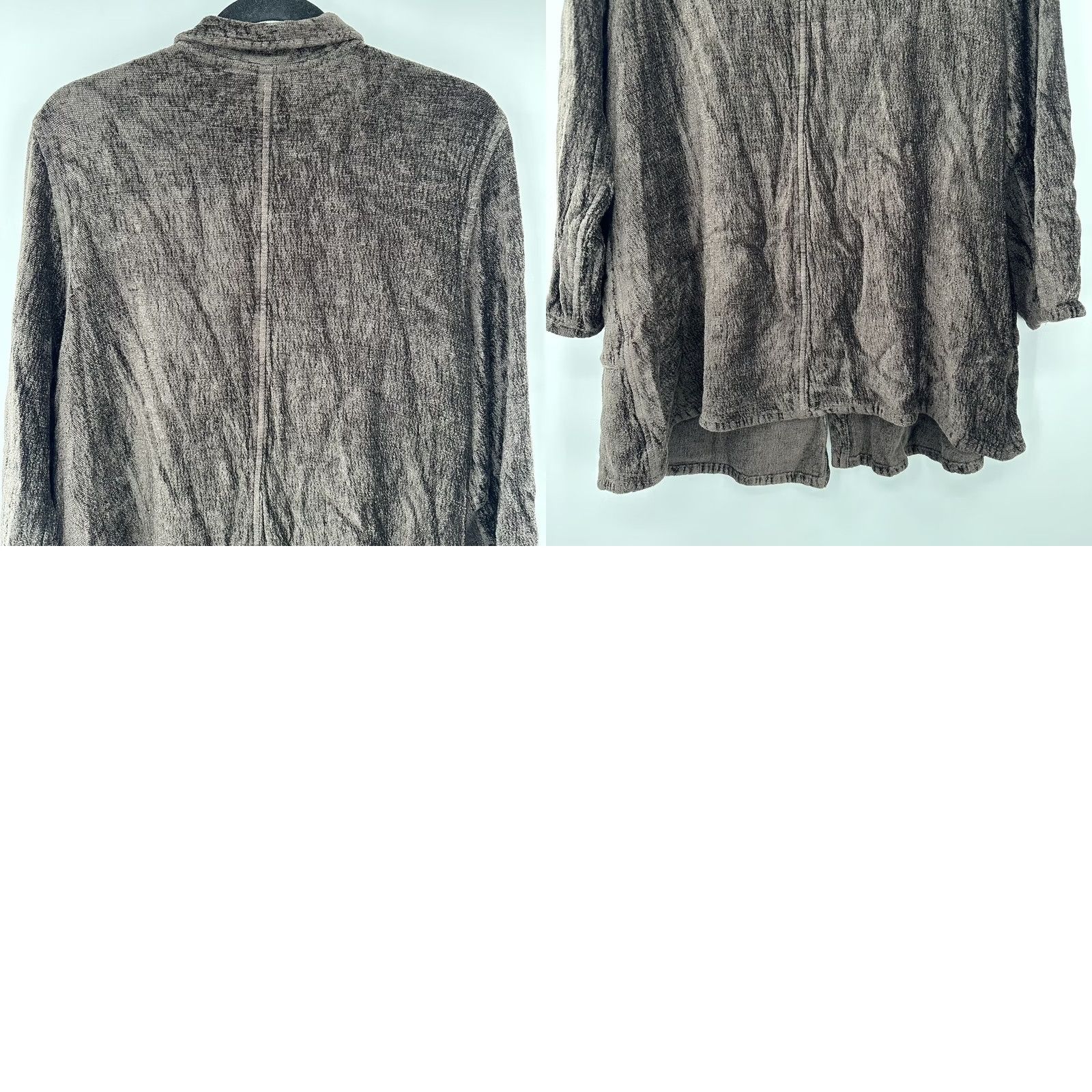 Vintage Kleen Brown Chenille Cardigan Jacket Womens XL Button Front Long Sleeve Pocket Size XL / US 12-14 / IT 48-50 - 8 Thumbnail