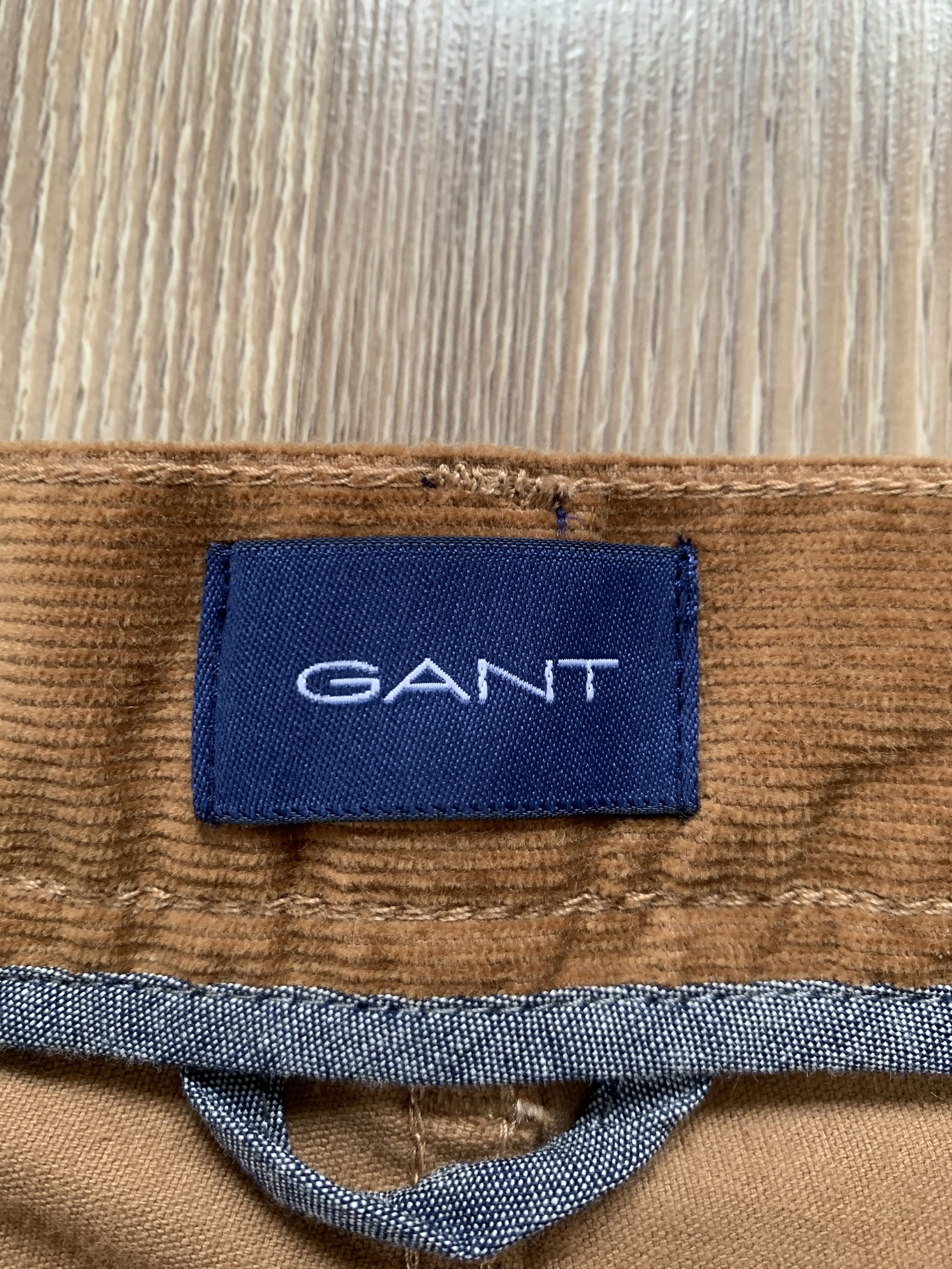 Gant GANT Hayes Slim Brown Corduroy Pants Size US 32 / EU 48 - 7 Thumbnail