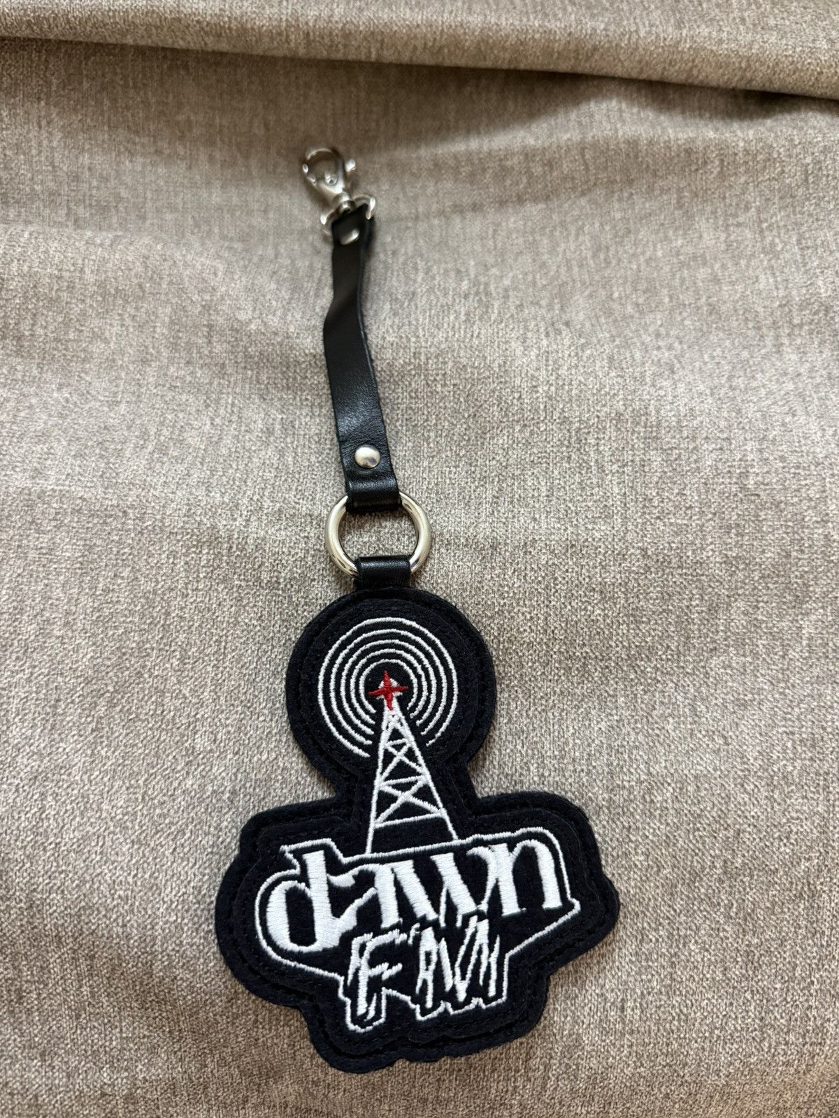 The Weeknd The Weeknd "Dawn FM" Roots Leather Keychain Size ONE SIZE - 3 Thumbnail