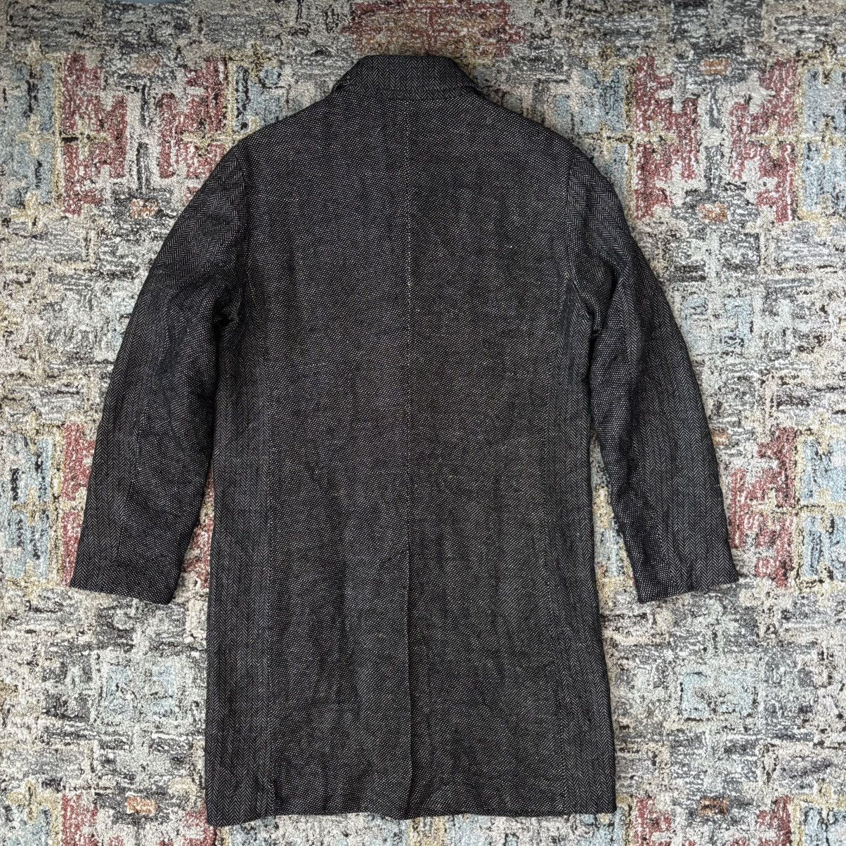 Attachment Kazuyuki Kumagai vintage wool linen tweed balmacaan coat Size US M / EU 48-50 / 2 - 4 Thumbnail