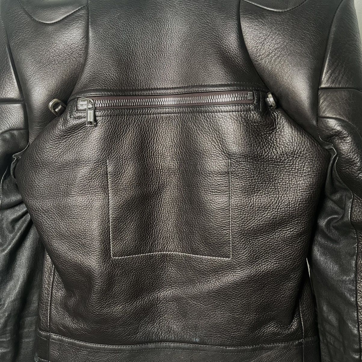 Rick Owens Rick Owens FW20 1:1 SAMPLE Cropped Klaus Tec Leather Jacket Size US XXS / EU 40 - 5 Thumbnail