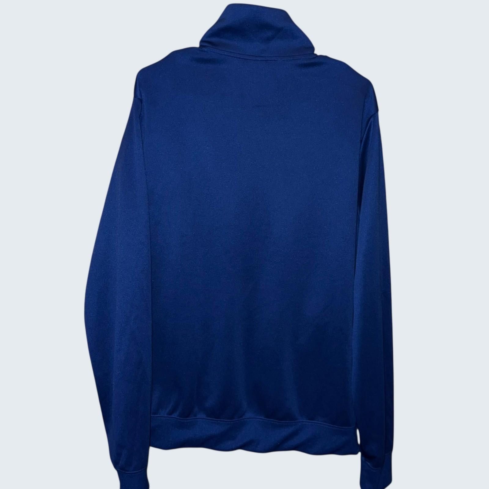 Nike Nike Womens Track Jacket XL Blue White Chevron Full Zip Size XL / US 12-14 / IT 48-50 - 2 Thumbnail