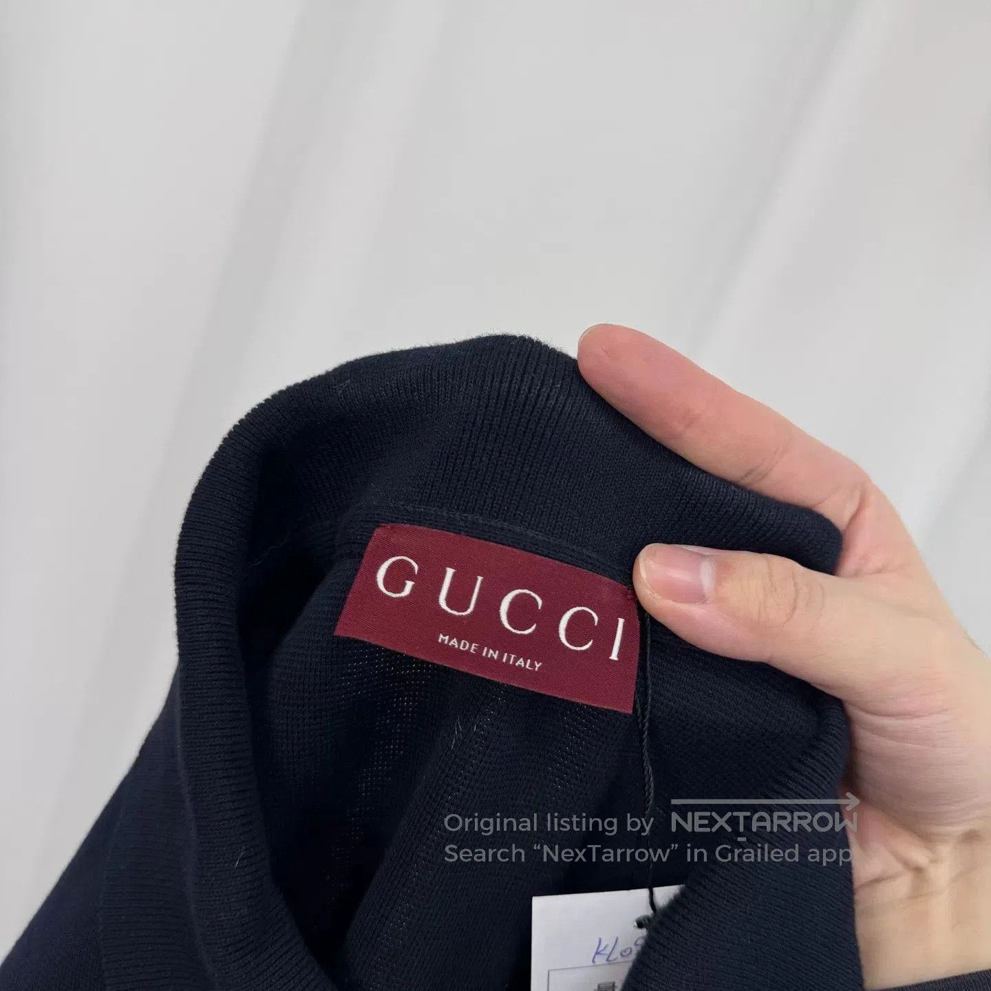 Gucci Gucci 2025 Embroidered Letter Knit Polo. Size US S / EU 44-46 / 1 - 5 Thumbnail