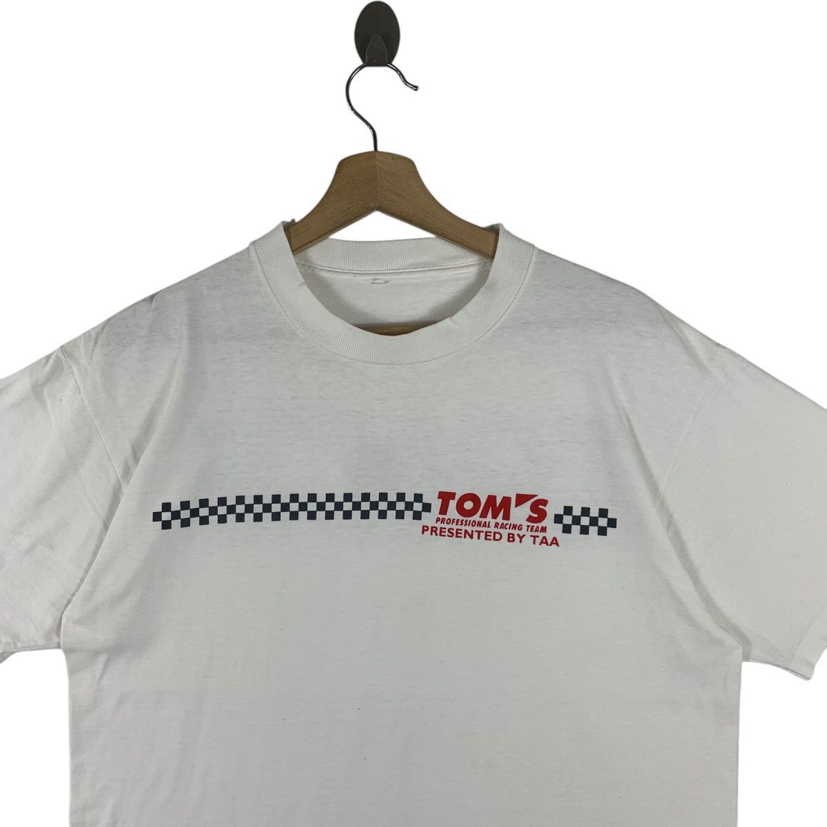 Toms × Vintage Vintage TOM’S Racing big logo backhit printed tees Size US M / EU 48-50 / 2 - 3 Thumbnail