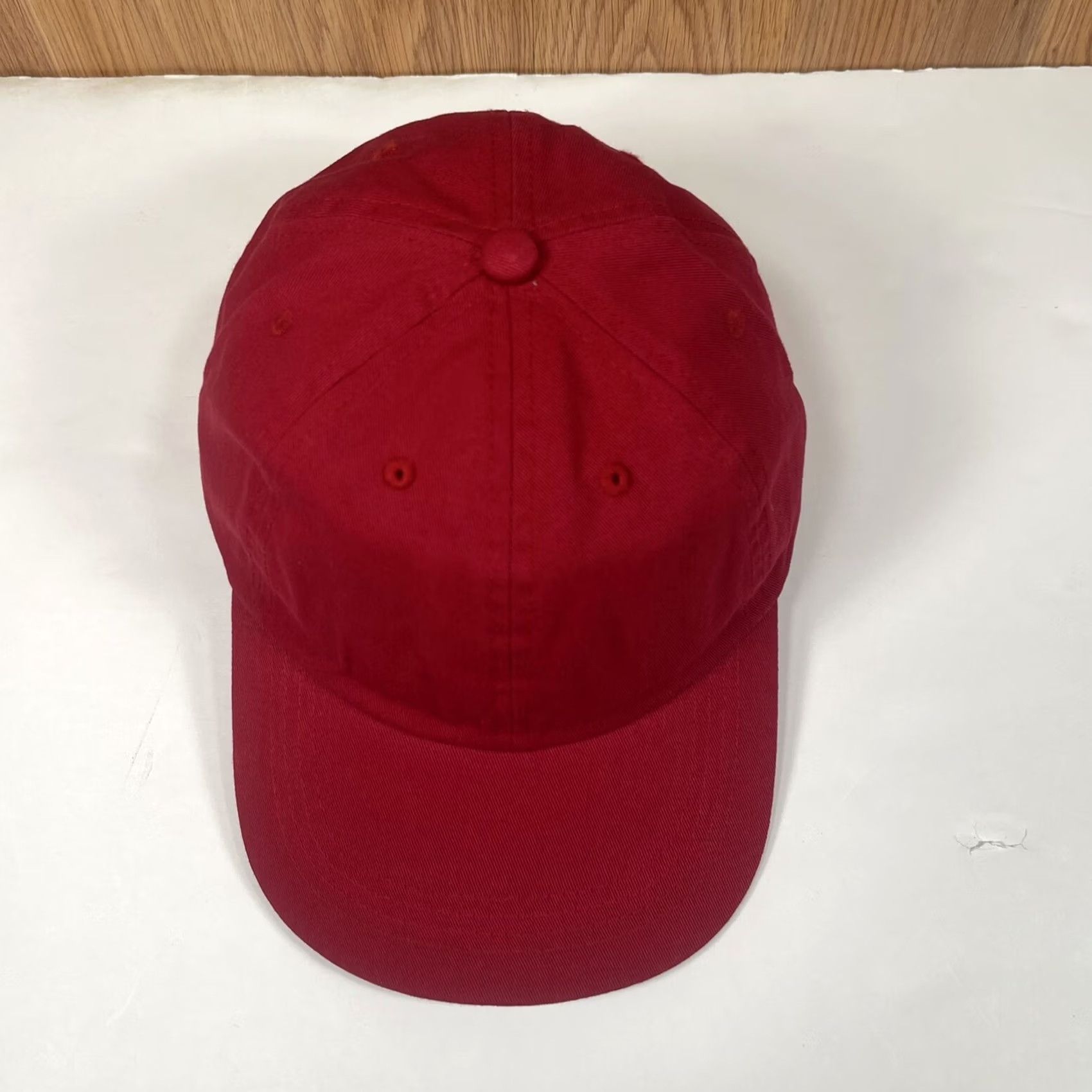 Vintage Toppers StrapBack Red Cotton Adult Adjustable Baseball Hat Cap Unisex Accessories Size ONE SIZE - 2 Thumbnail