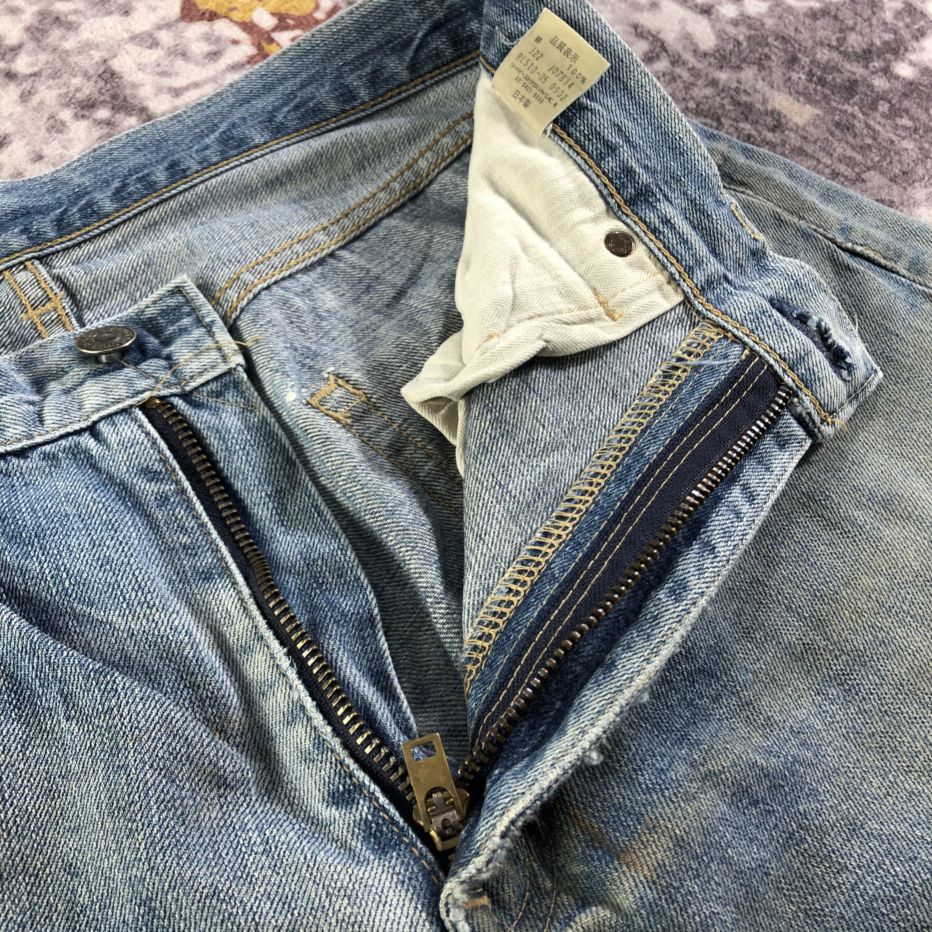 Levi's × Vintage 90s Vintage Dirty Red Loop Levis 510 Jeans-JM3336 Size US 31 - 7 Thumbnail