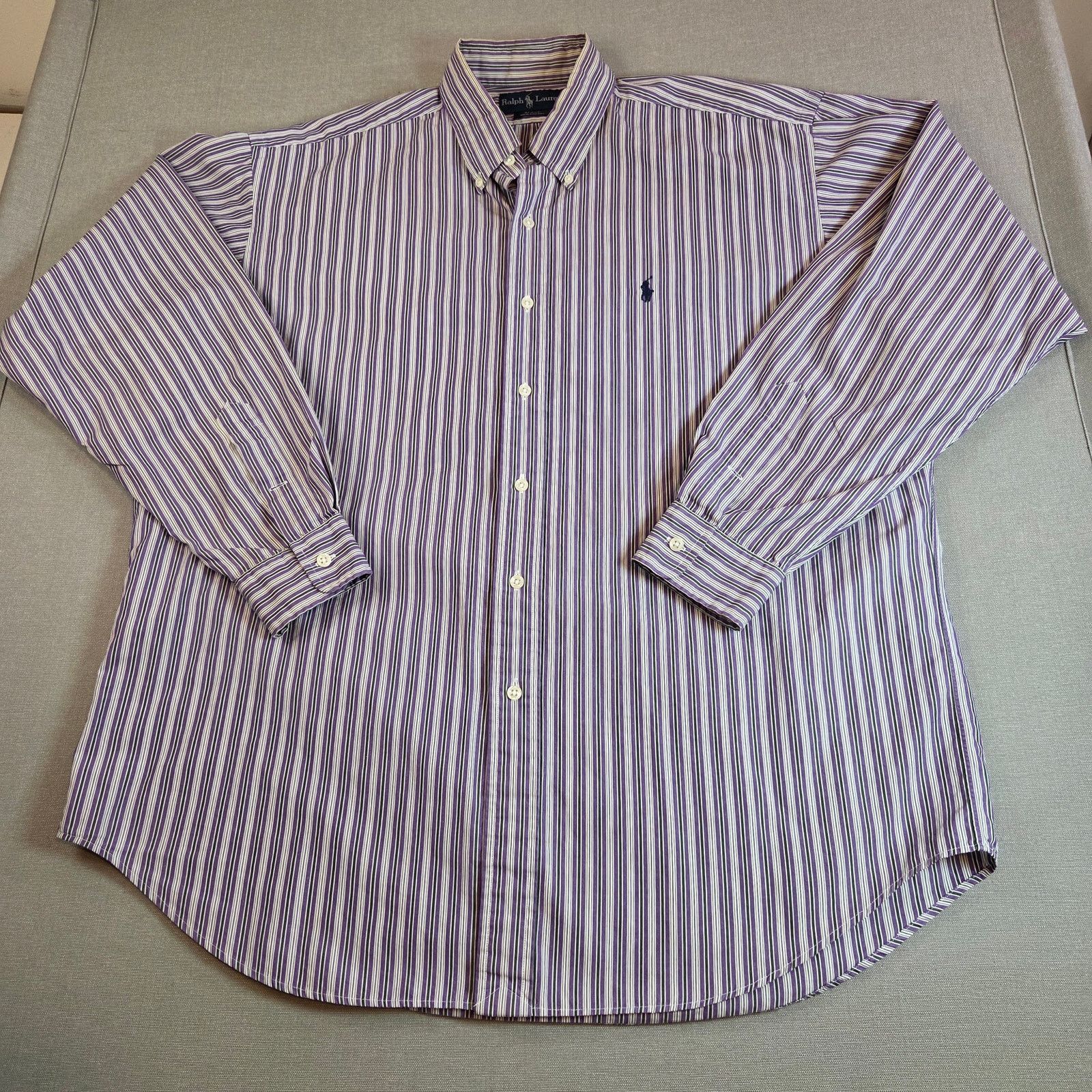 Ralph Lauren Ralph Lauren Blake Striped Shirt L Hong Kong Size US L / EU 52-54 / 3 - 1 Thumbnail