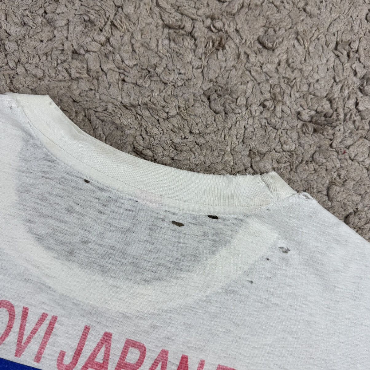 Band Tees Vintage Distress 90’ Bon Jovi Japan Japan Tour T-shirt Size US L / EU 52-54 / 3 - 15 Thumbnail