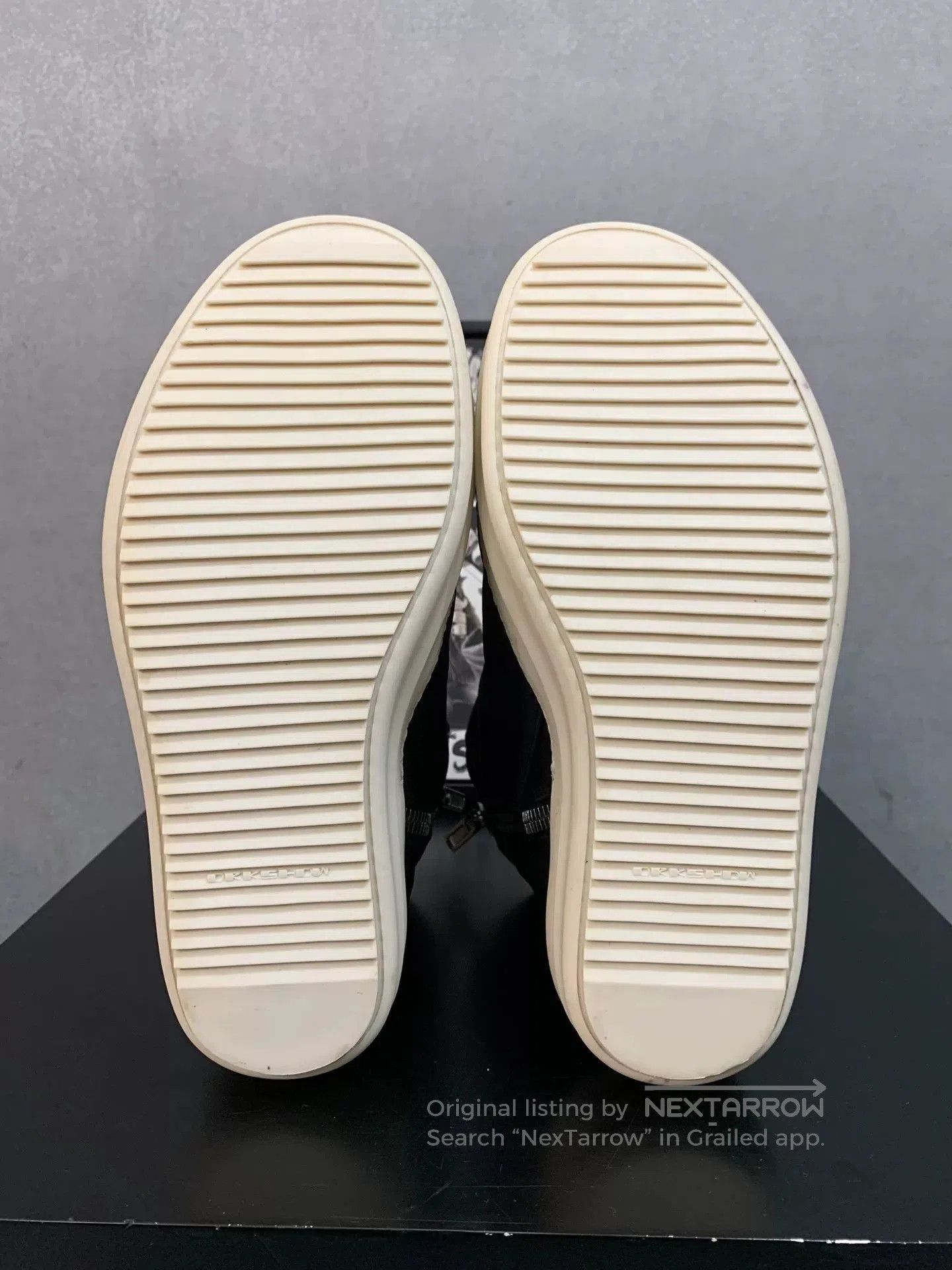 Rick Owens Drkshdw Rick Owens DRKSHDW High-Top Zipper Boots. Size US 6 / EU 39 - 8 Thumbnail