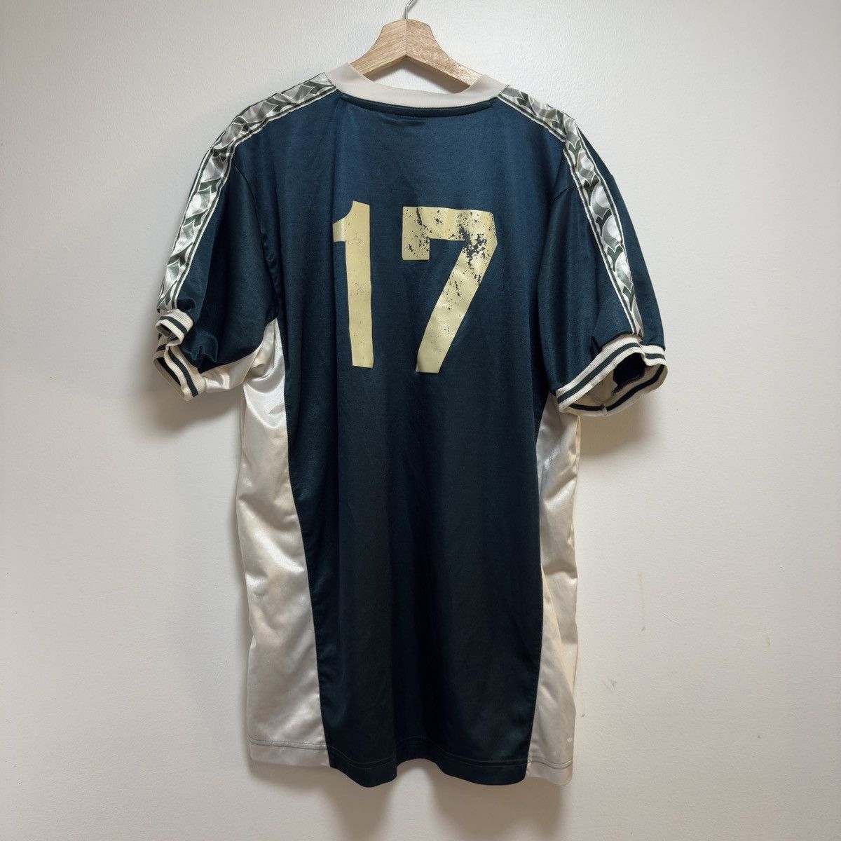 Vintage Vintage 90s Diadora Soccer Jersey XL Size US XL / EU 56 / 4 - 2 Thumbnail
