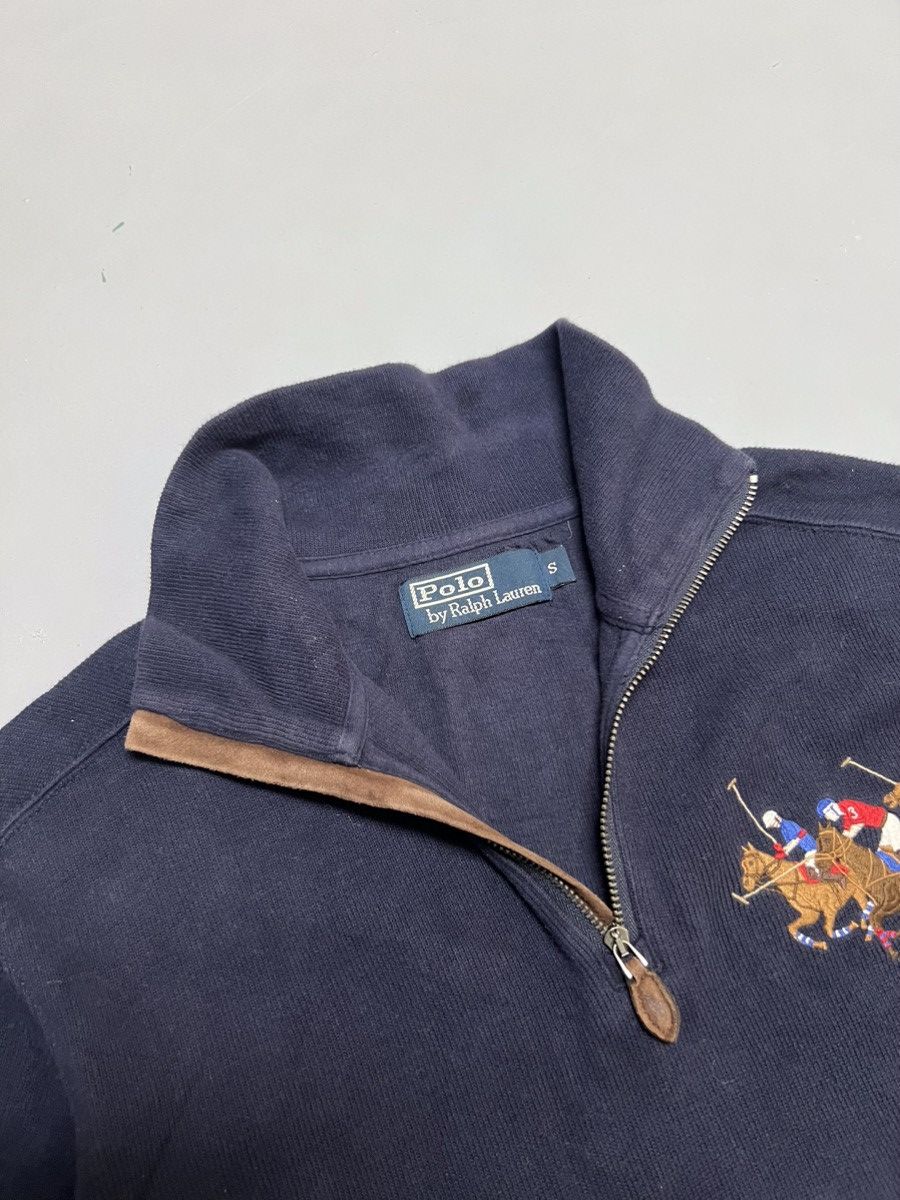Polo Ralph Lauren Vintage polo Ralph Lauren quarter zip knit sweater Size US XXS / EU 40 - 4 Thumbnail