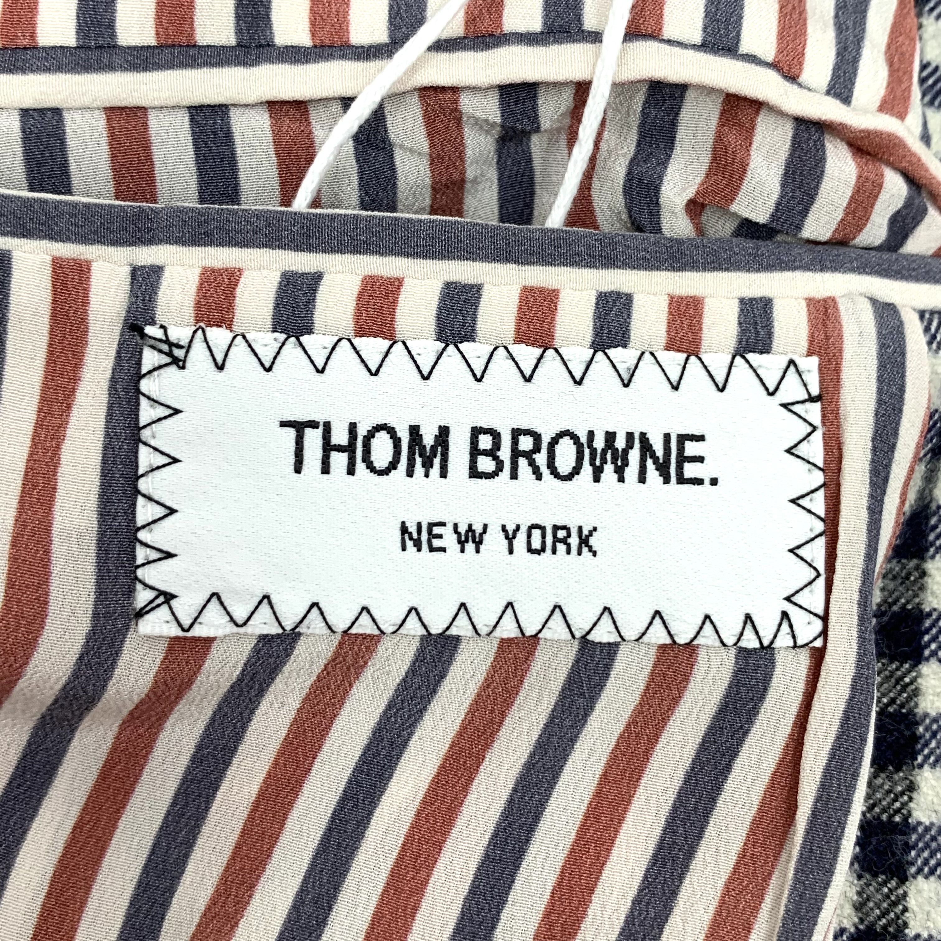 Thom Browne Thom Browne Colorblock Check Blazer (42) Size 44S - 3 Thumbnail