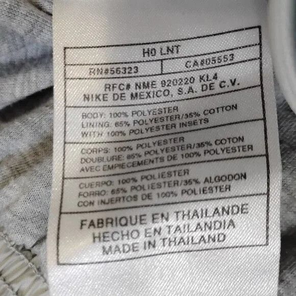 Nike Vintage Nike Lined Wind Pants Joggers Trainers Light Gray Size US 32 / EU 48 - 5 Thumbnail