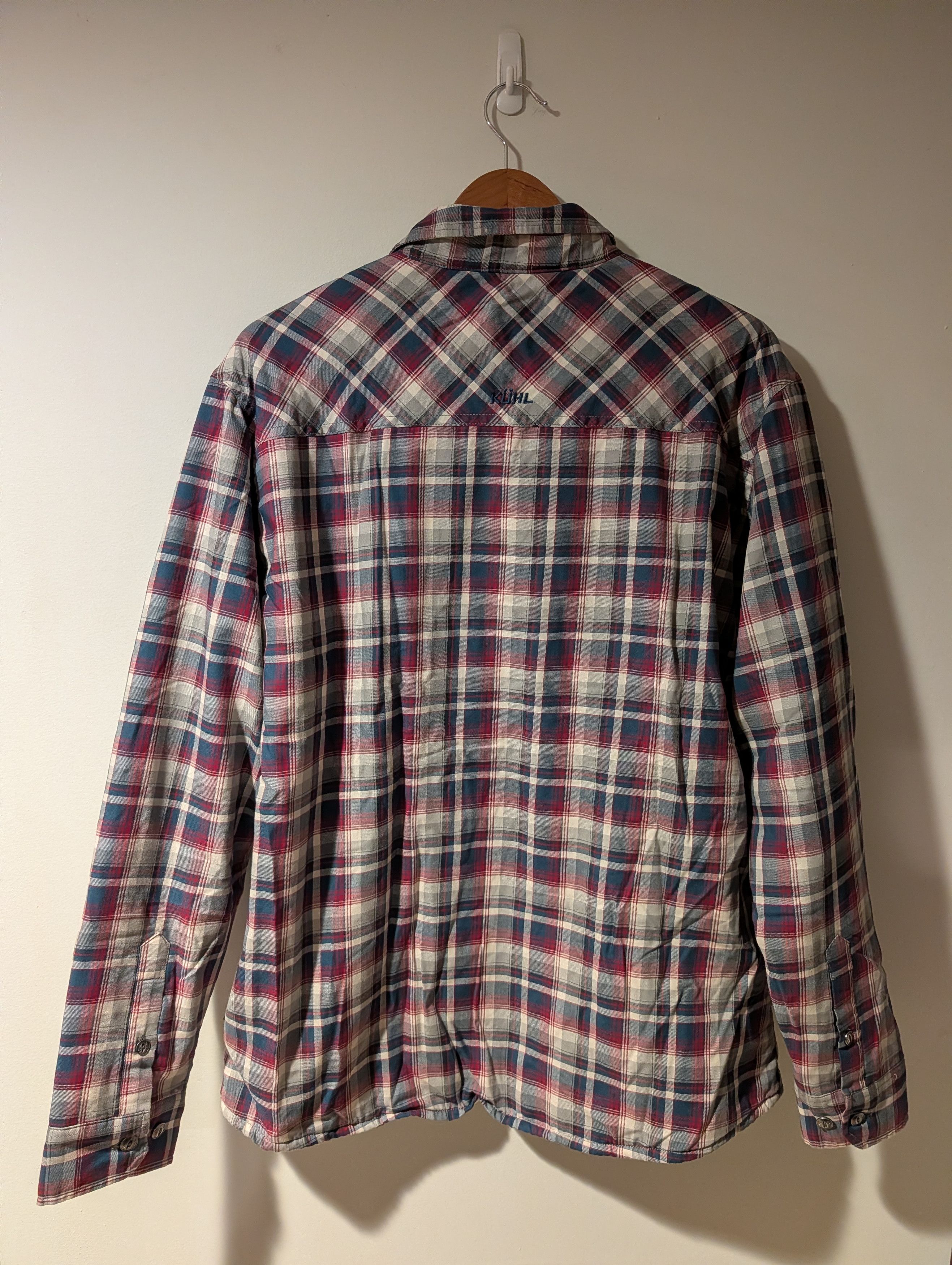 Kuhl Kühl Joyrydr Sherpa Lined Flannel Shirt Jacket Plaid Shacket Size US L / EU 52-54 / 3 - 6 Thumbnail