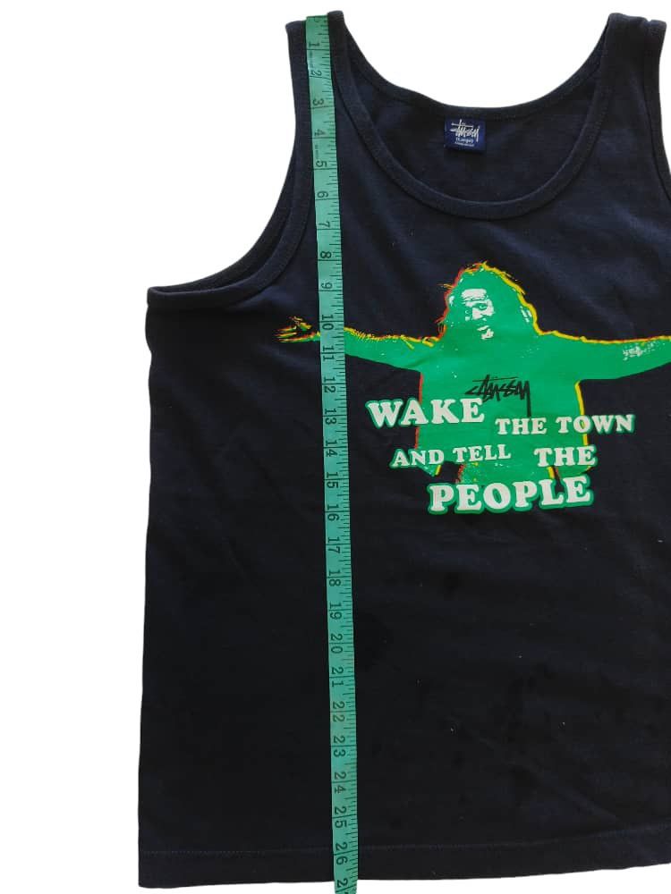 Stussy Vintage Stussy X Bob Marley Singlet Size US L / EU 52-54 / 3 - 4 Thumbnail
