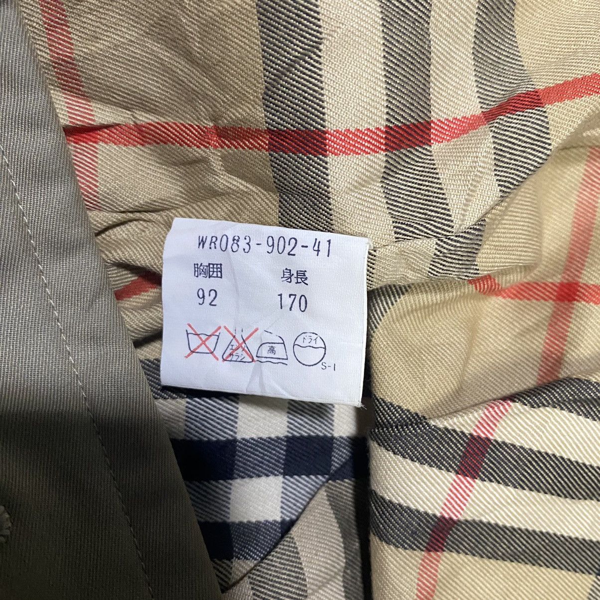 Burberry × Vintage Vintage Burberrys Long Jacket Bondage Nova Check Lining Size US L / EU 52-54 / 3 - 19 Thumbnail