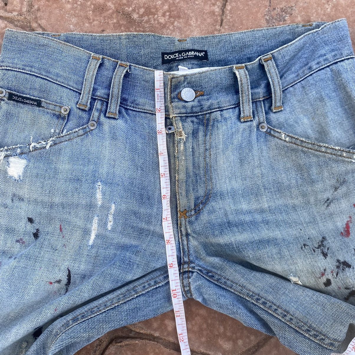 Dolce & Gabbana Thrashed Vintage Dolce & Gabbana ERD GRUNGE JEANS Size US 32 / EU 48 - 18 Thumbnail