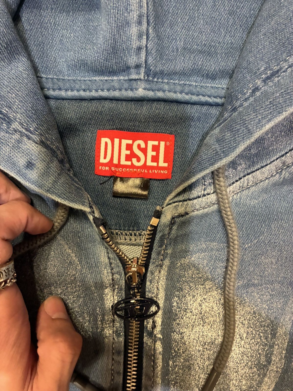 Diesel Chrome Hearts diesel Reflective Zip Up Size US L / EU 52-54 / 3 - 3 Thumbnail