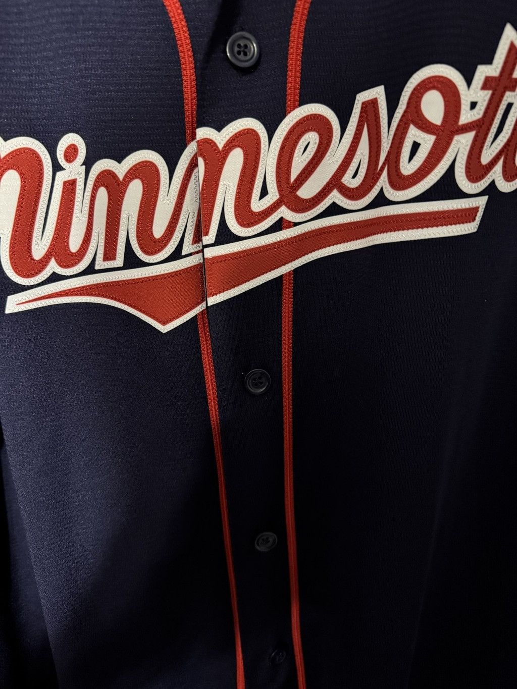 Nike Minnesota Twins Vintage Nike Jersey Blue Men's Size XL Size US XL / EU 56 / 4 - 6 Thumbnail