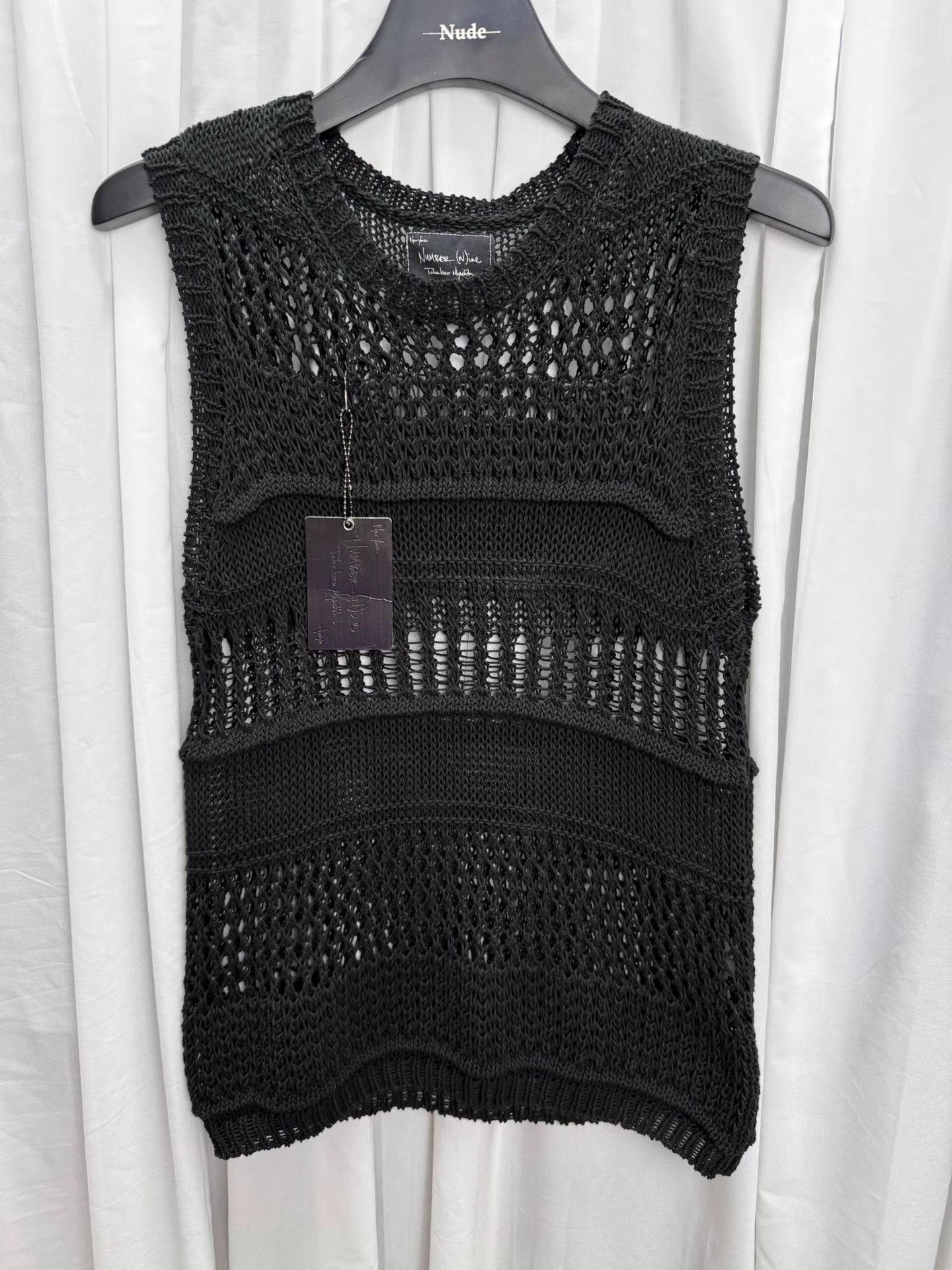 Number (N)ine Number (N)ine 04SS Woven Cutout Vest K20 Size US M / EU 48-50 / 2 - 1 Thumbnail