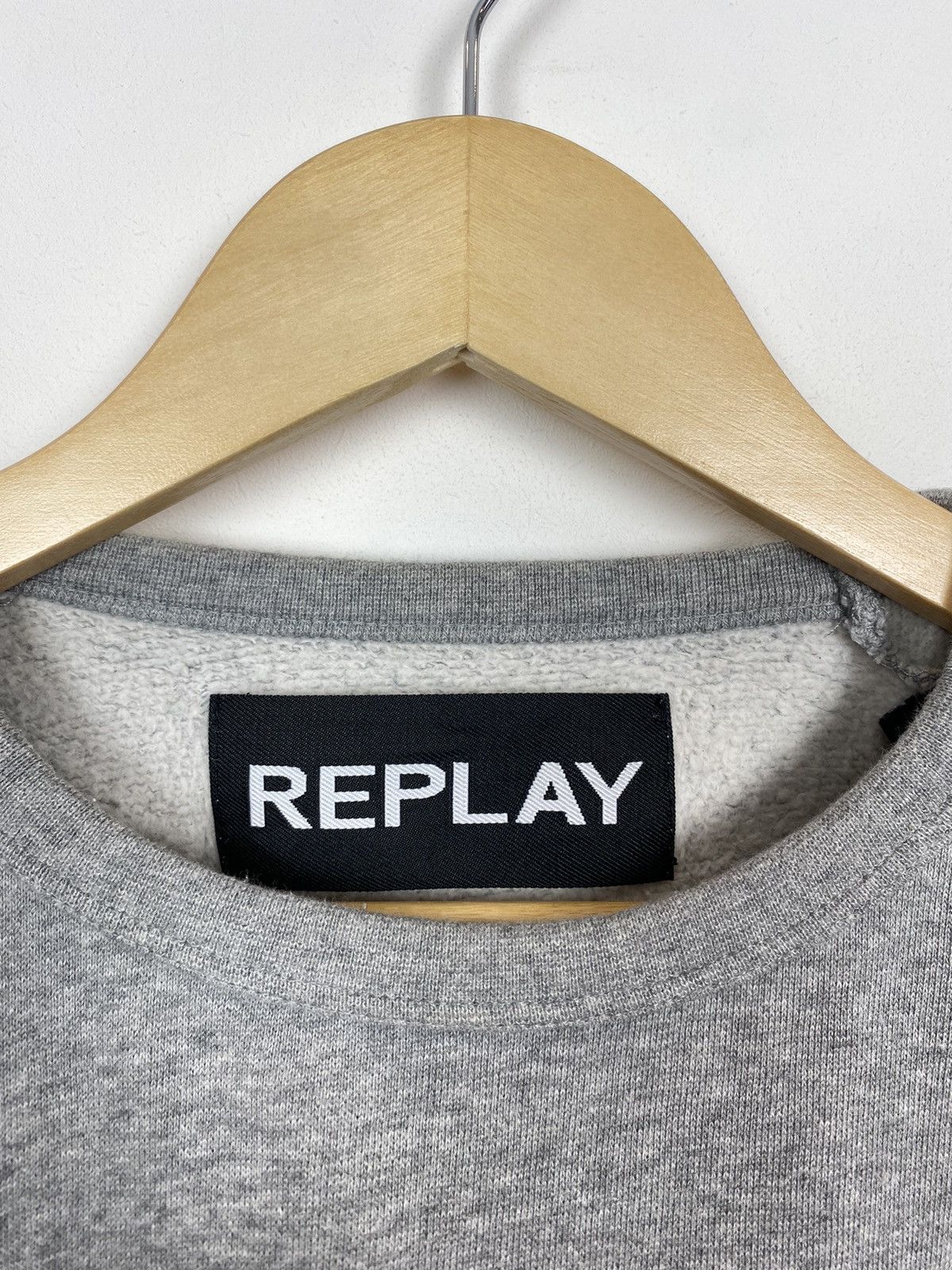 Replay Replay Chronicle Deluxe Sweatshirt Crewneck Big Logo Grey Size US M / EU 48-50 / 2 - 2 Thumbnail