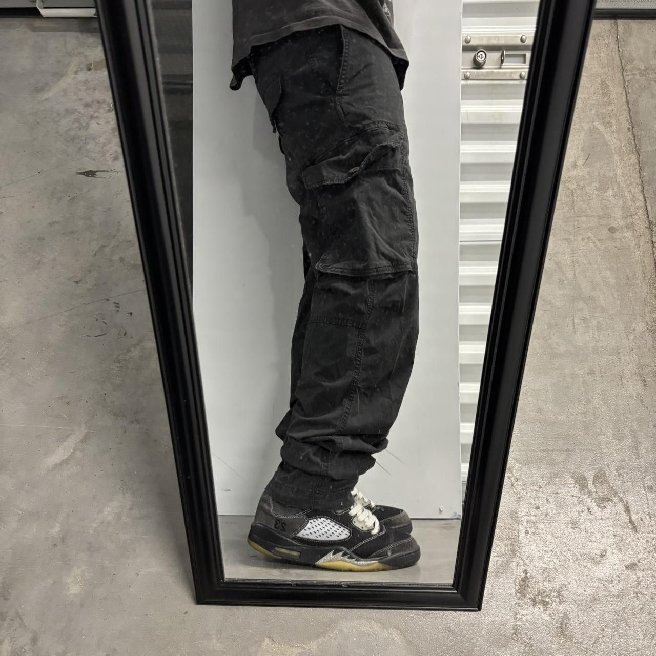 Vintage Crazy Vintage Y2K/2000s Grunge Black Streetwear Cargo Pants! 30x32 Size US 30 / EU 46 - 2 Thumbnail