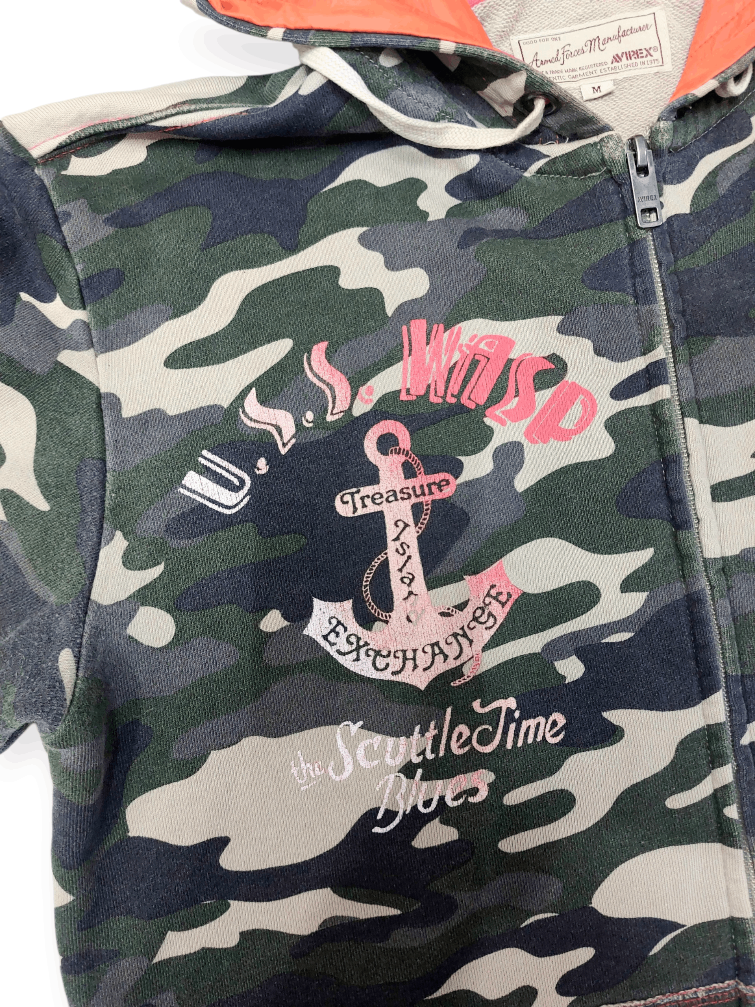 Avirex Avirex Military Armed Forces US Navy Hoodies Size US M / EU 48-50 / 2 - 8 Thumbnail