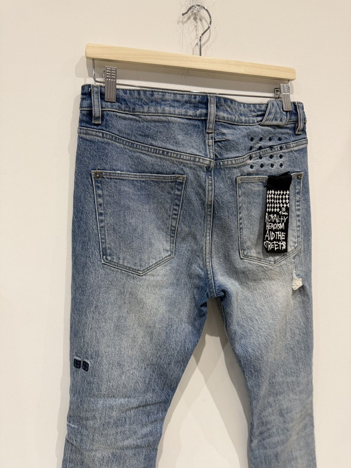 Ksubi Ksubi Chitch Self Repair Jeans Size: 32 Size US 32 / EU 48 - 5 Thumbnail