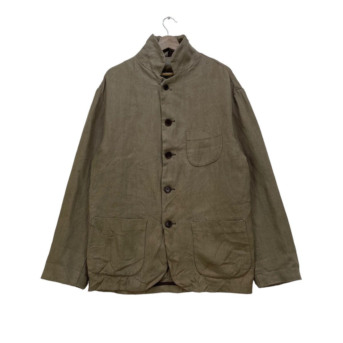 Japanese Brand × Vintage 💥Made In Italy Papas Casual Jacket Size US M / EU 48-50 / 2 - 1 Thumbnail