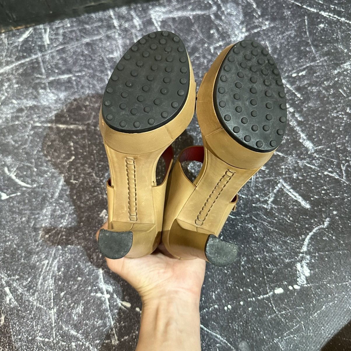 Tod's TOD’S - Women’s Leather Sandals Size 35 Size US 5 / IT 35 - 16 Thumbnail