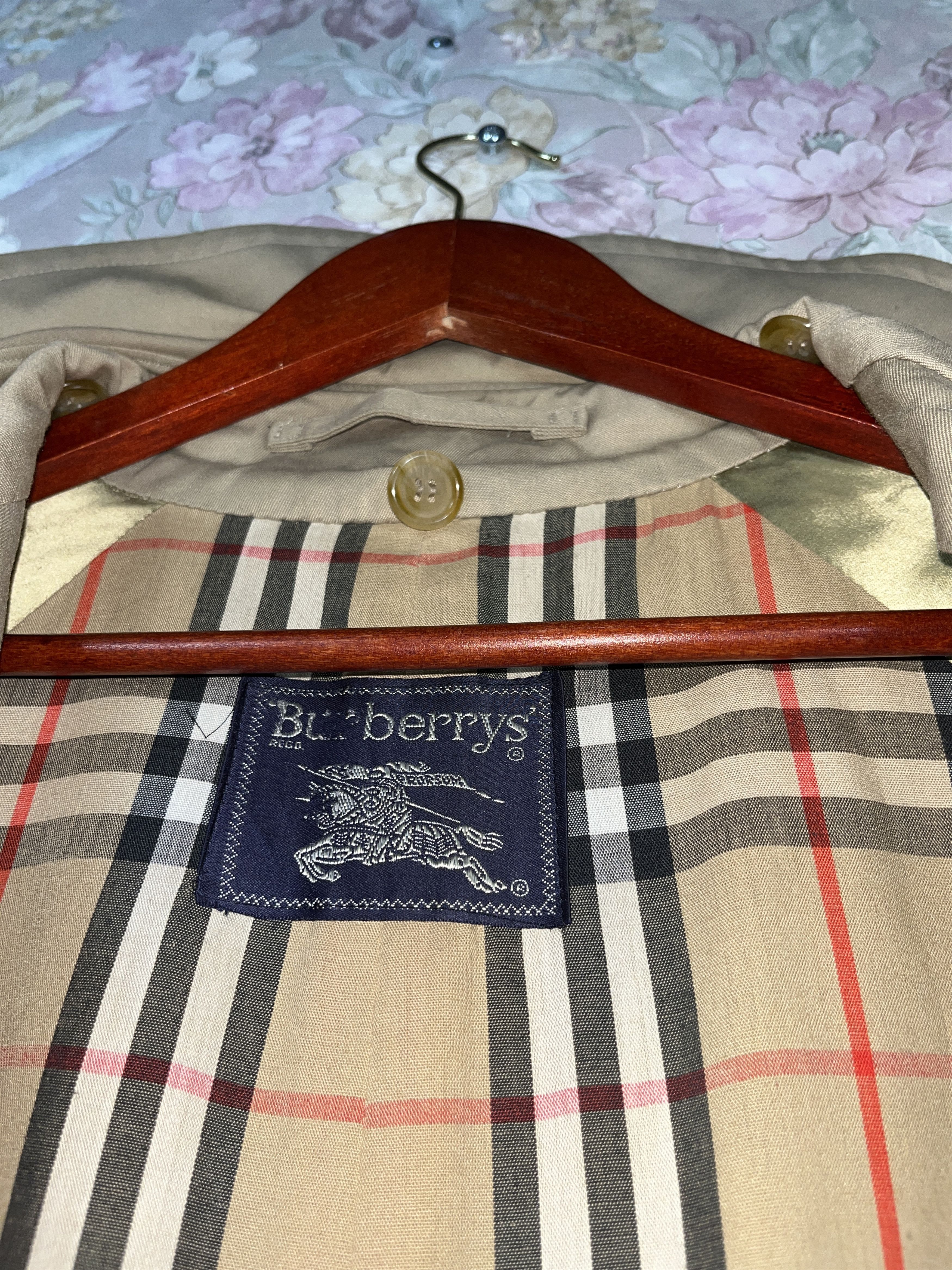 Burberry Burberry's Coat Trench Nova Check Vintage 90s Beige Size L Size US L / EU 52-54 / 3 - 22 Thumbnail