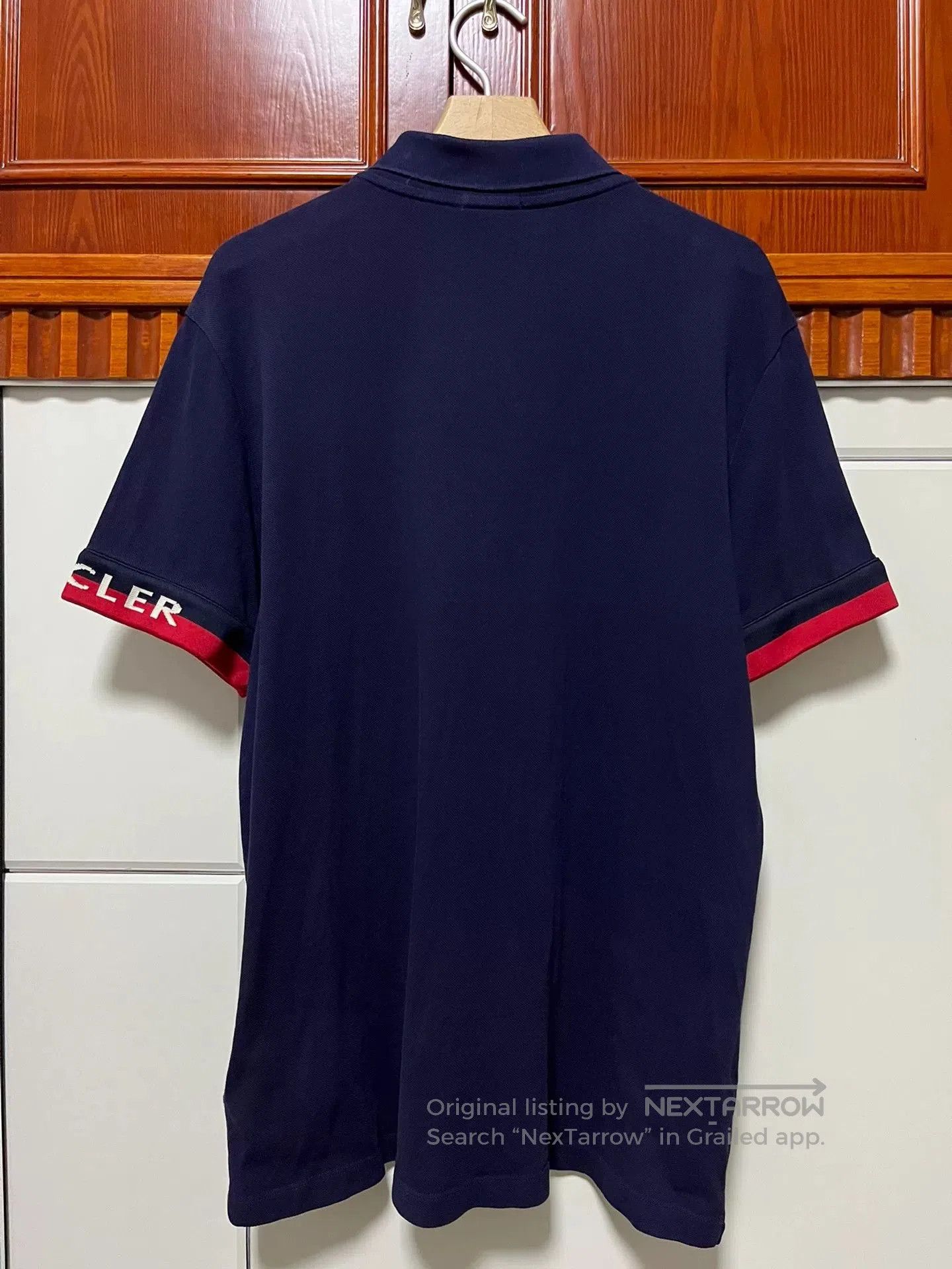 Moncler Moncler Men's Logo Polo Shirt. Size US XL / EU 56 / 4 - 2 Thumbnail