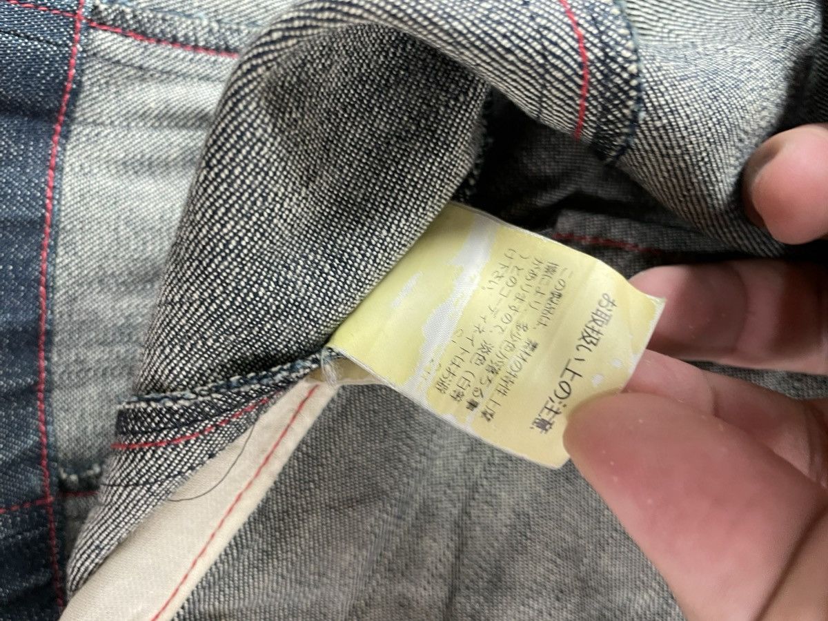 Issey Miyake 90s Issey Miyake Denim Blazer Jacket Size S / US 4 / IT 40 - 9 Thumbnail