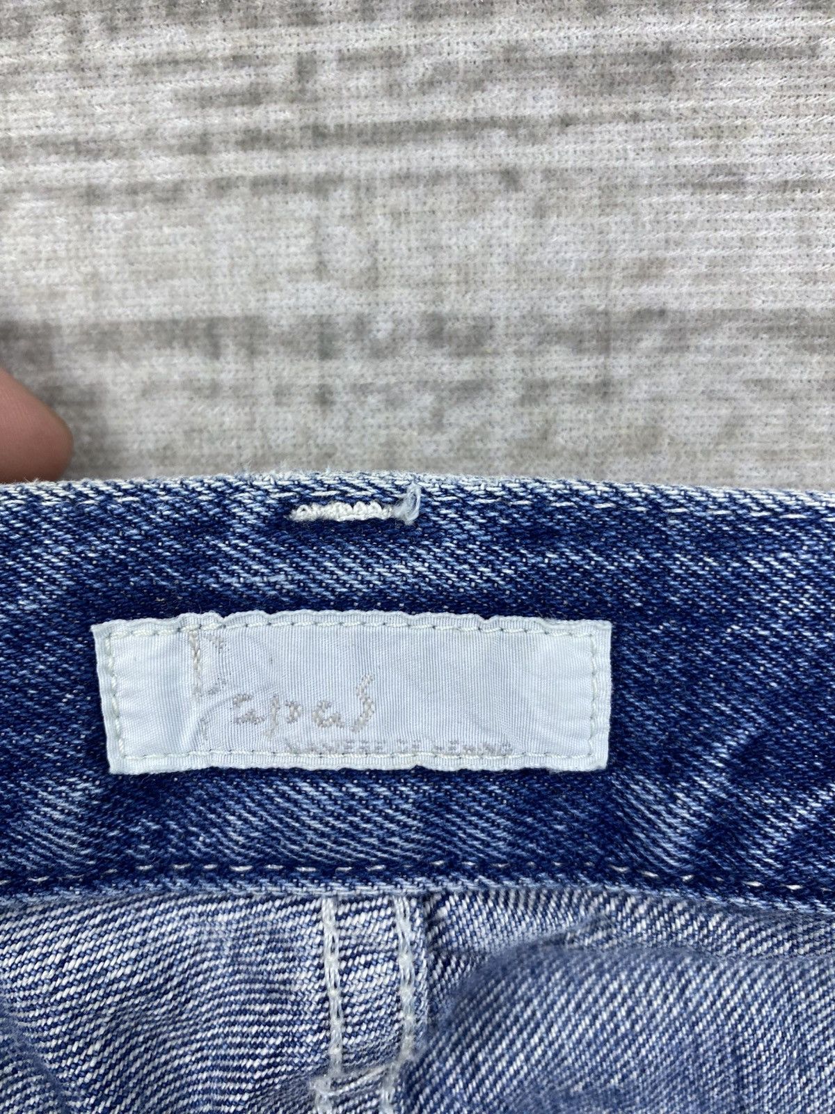 Vintage Vintage Papas Blue Denim Pants Size US 33 - 14 Thumbnail