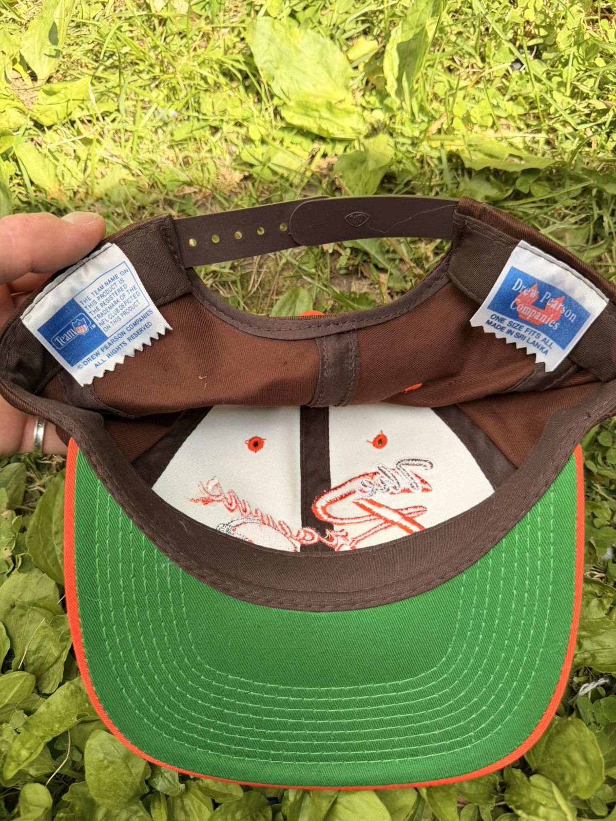 Vintage VTG Cleveland Browns NFL Snapback Hat Size ONE SIZE - 5 Thumbnail