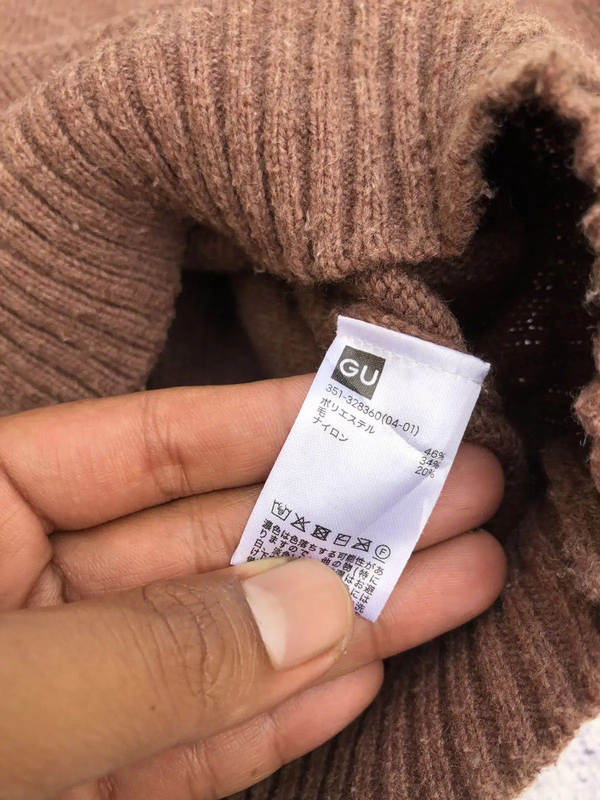20471120 × Japanese Brand Japanese Pattern Cardigan Pureknit Jumper With Pocket Size US M / EU 48-50 / 2 - 8 Thumbnail