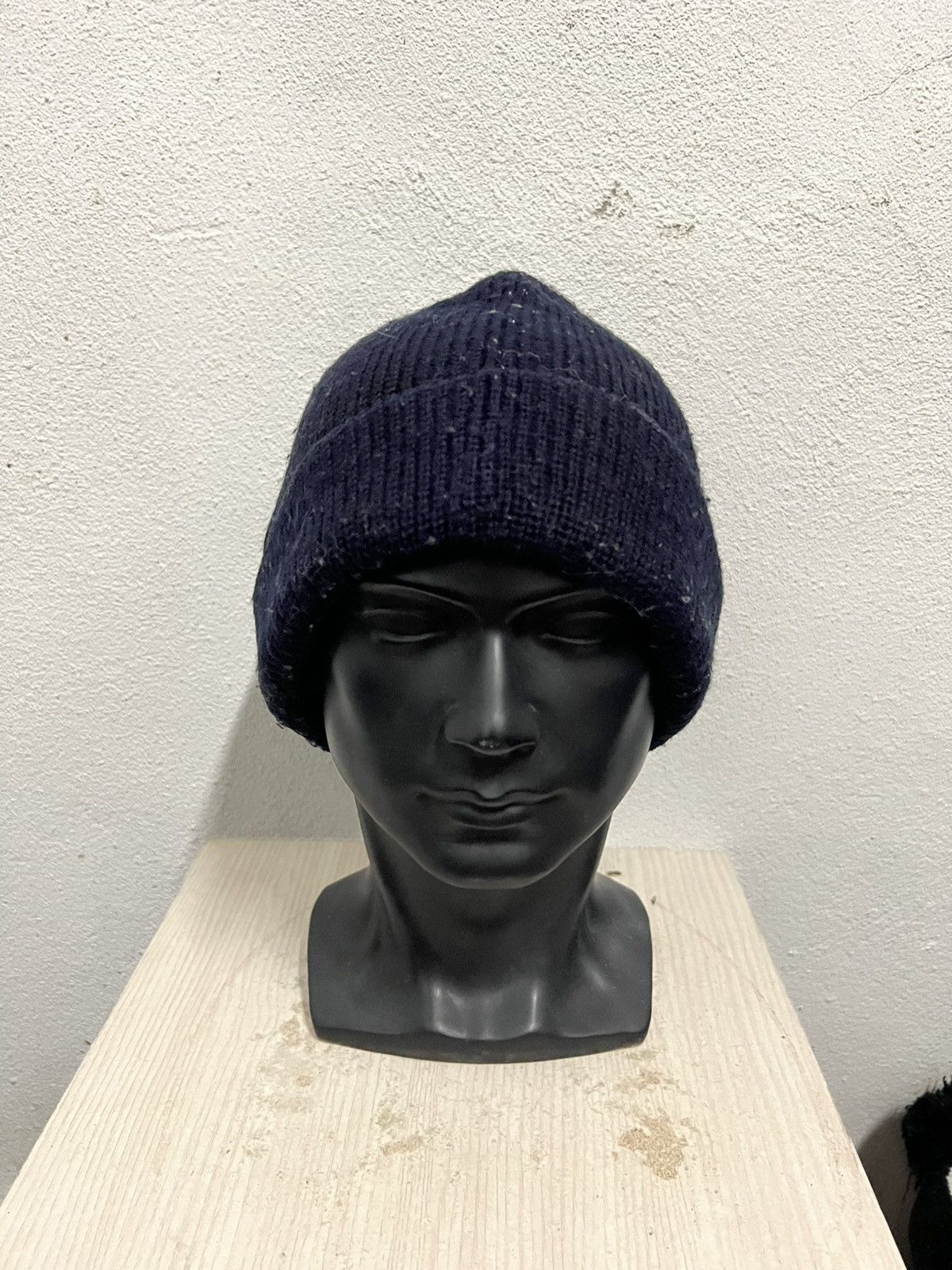 Mizuno Vintage Mizuno Plain Beanie Hat Size ONE SIZE - 2 Thumbnail