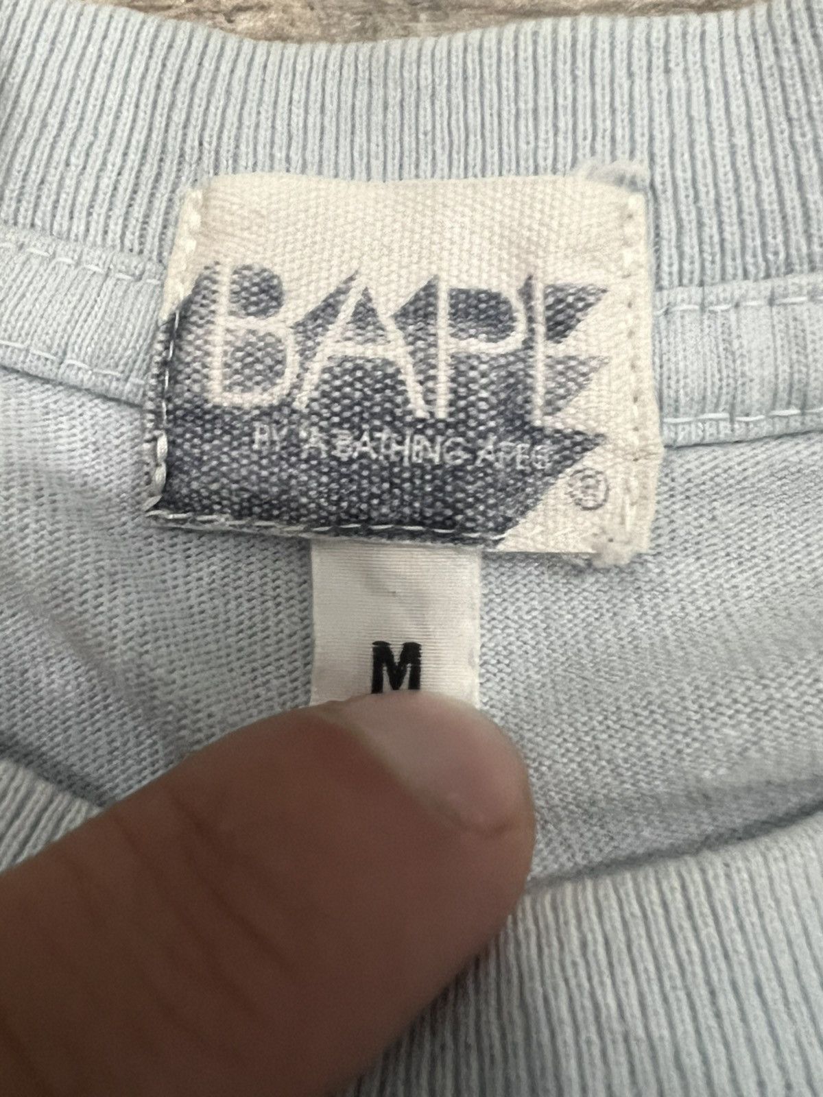 Bape × Vintage Vintage Bape By A Bathing Ape Ombré Long Sleeve Shirt Size US M / EU 48-50 / 2 - 6 Thumbnail